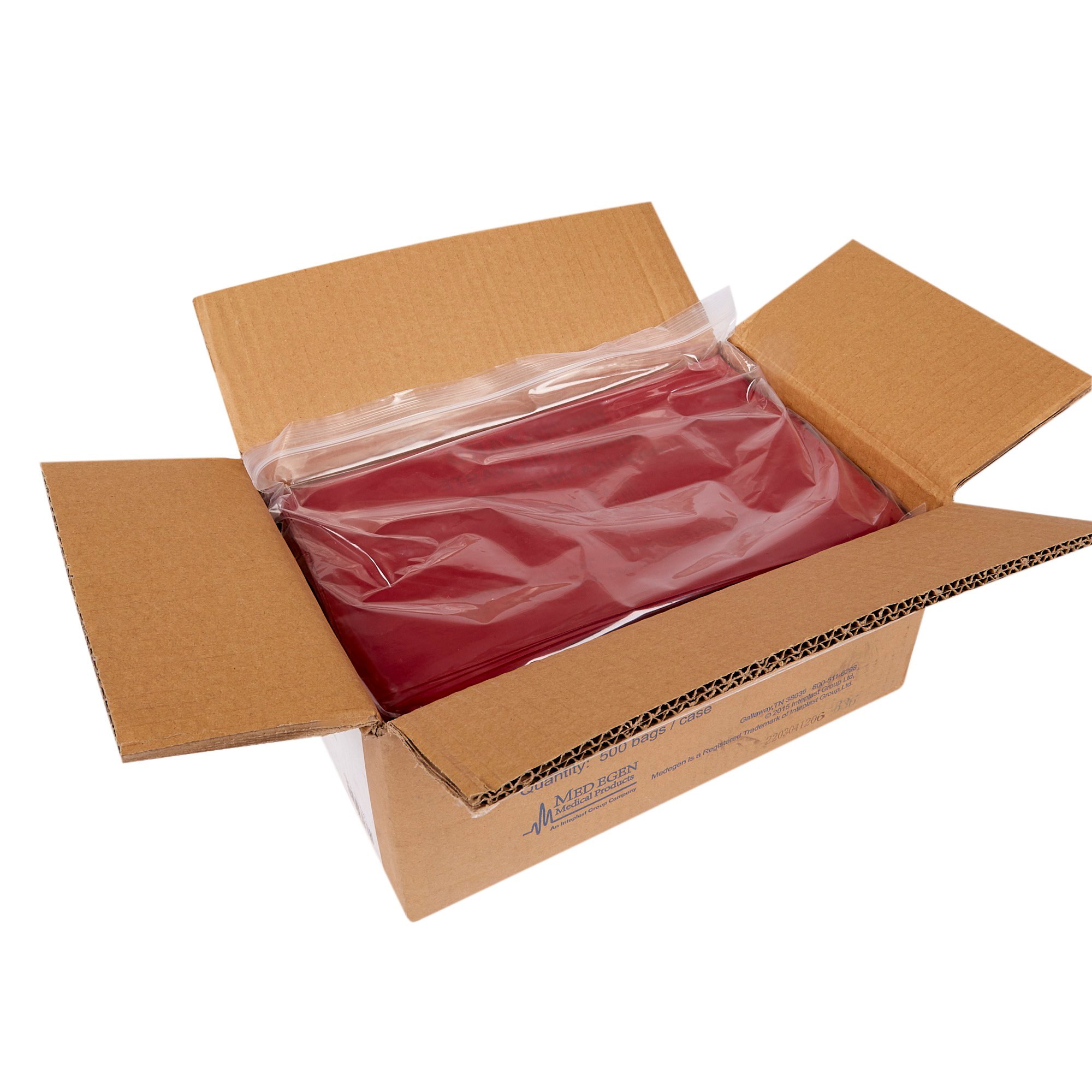 McKesson Brand 03-5040 - McKesson Biohazard Waste Bag, 1 – 6 gallon Capacity, 11 x 14 Inch - 1/Each, 500/Case