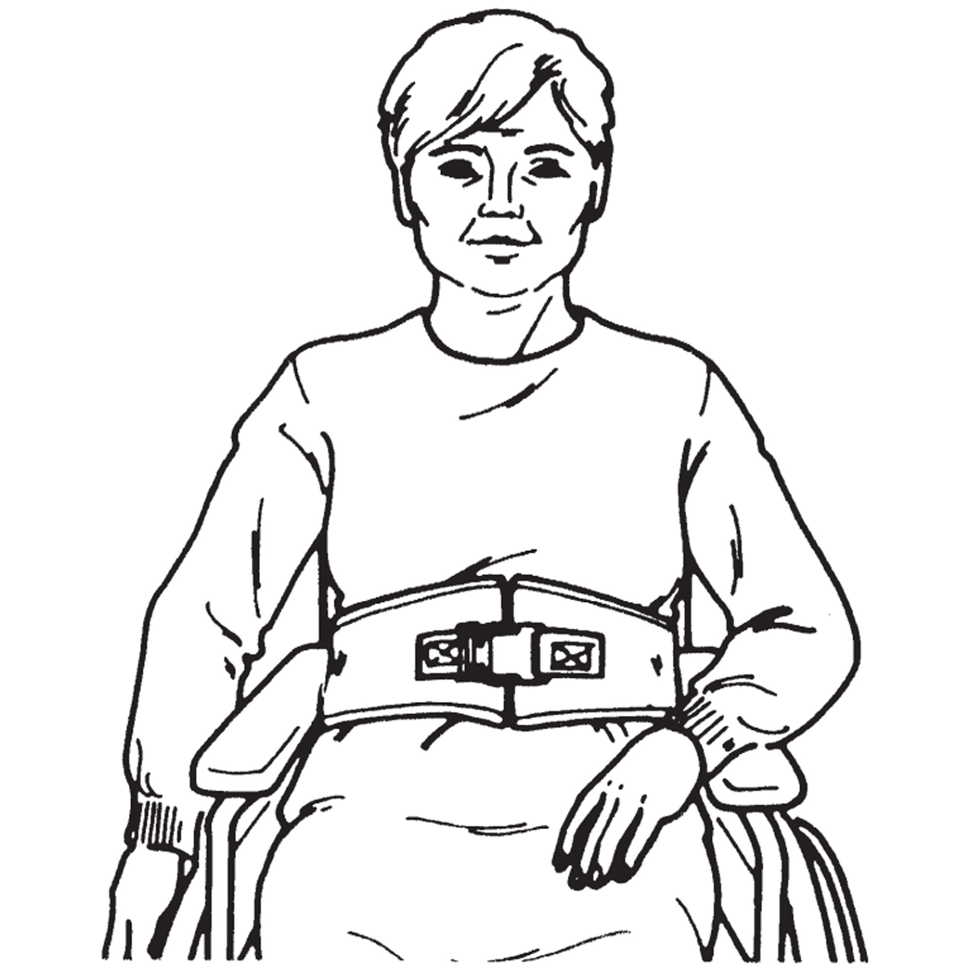 Skil-Care - 301250 SkiL-Care™ Chair Waist Belt Restraint