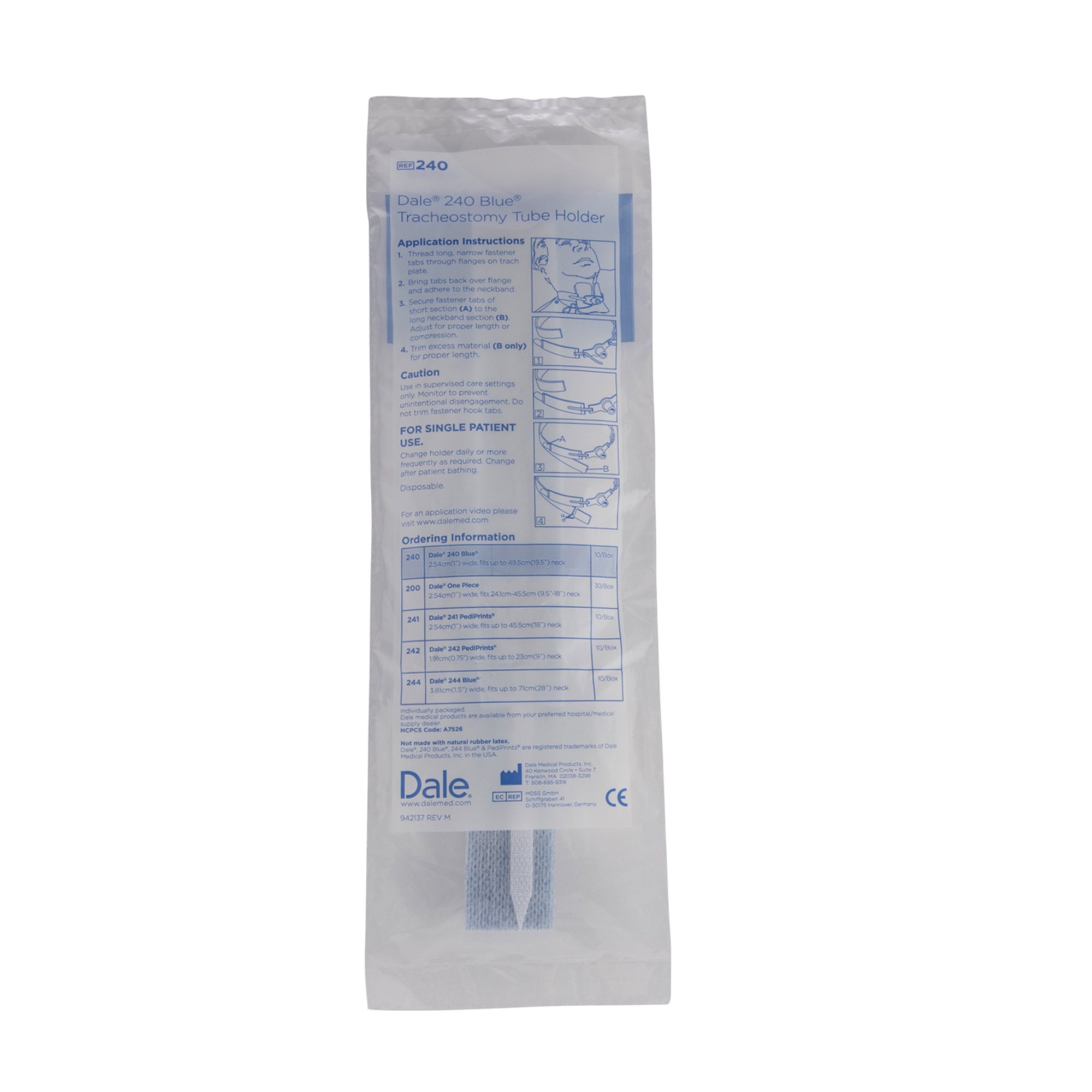 Dale Medical Products - 240 Dale® Tracheostomy Tube Holder