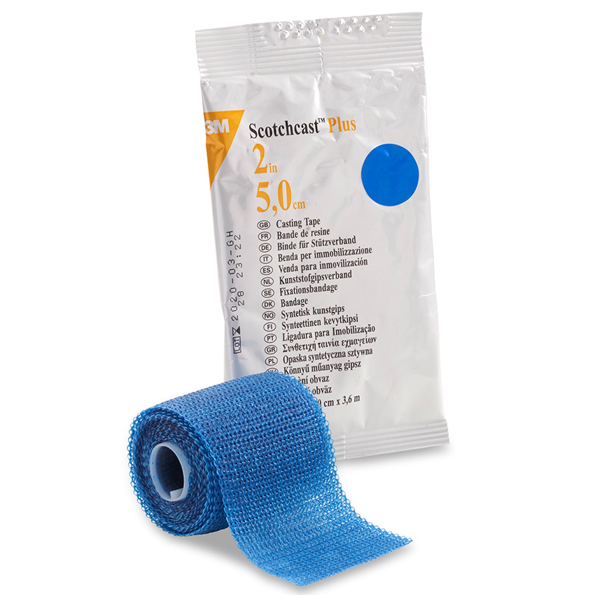 Solventum Corporation - 82002B 3M™ Scotchcast™ Plus Blue Cast Tape