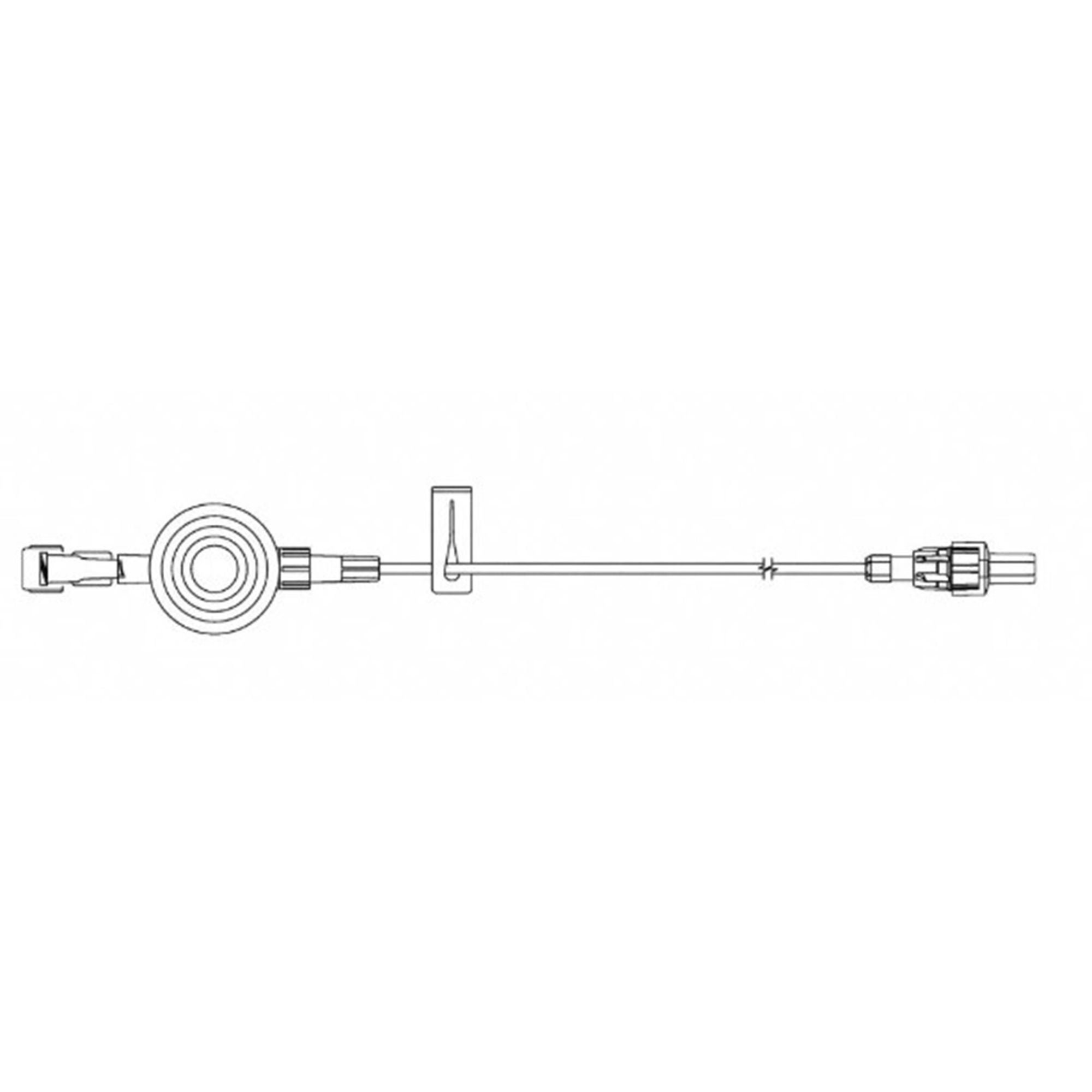 B. Braun - 352205 IV Extension Set FilterFlow® Small Bore 8 Inch Tubing With Filter