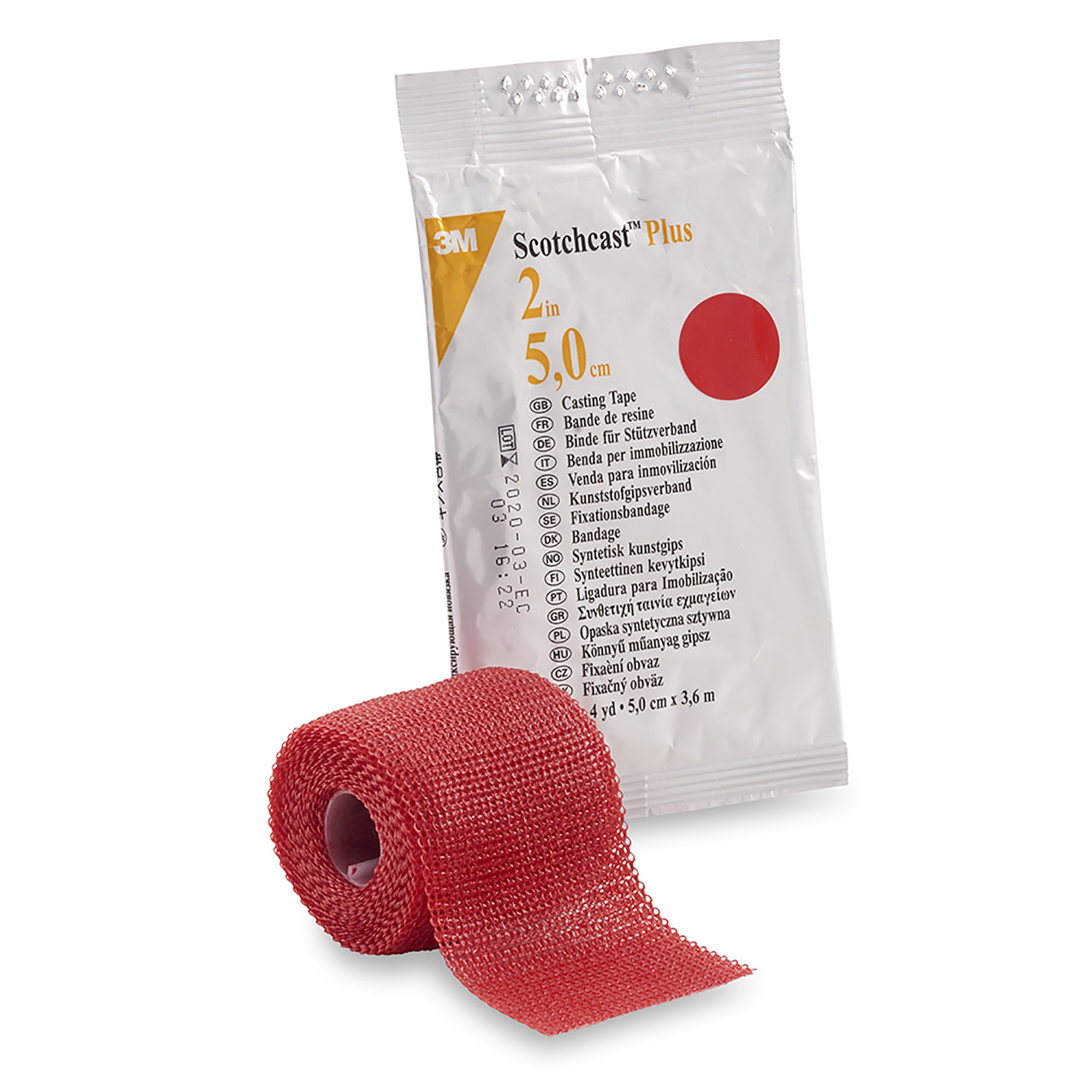 Solventum Corporation - 82002R 3M™ Scotchcast™ Plus Red Cast Tape