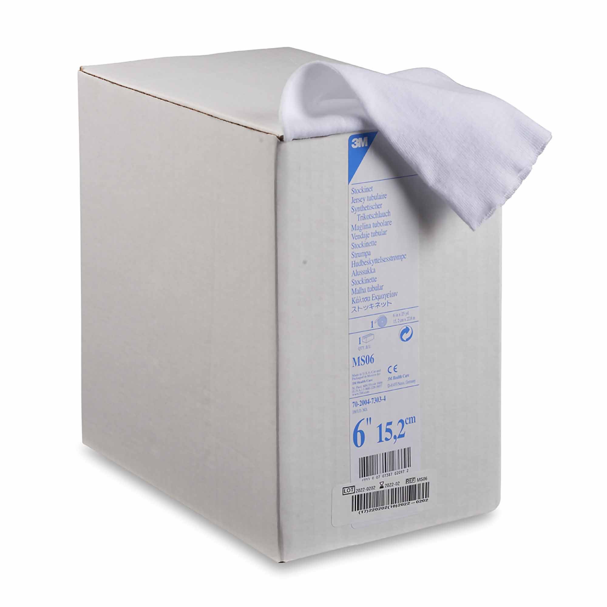 Solventum Corporation - MS06 3M™ White Polyester Undercast Stockinette