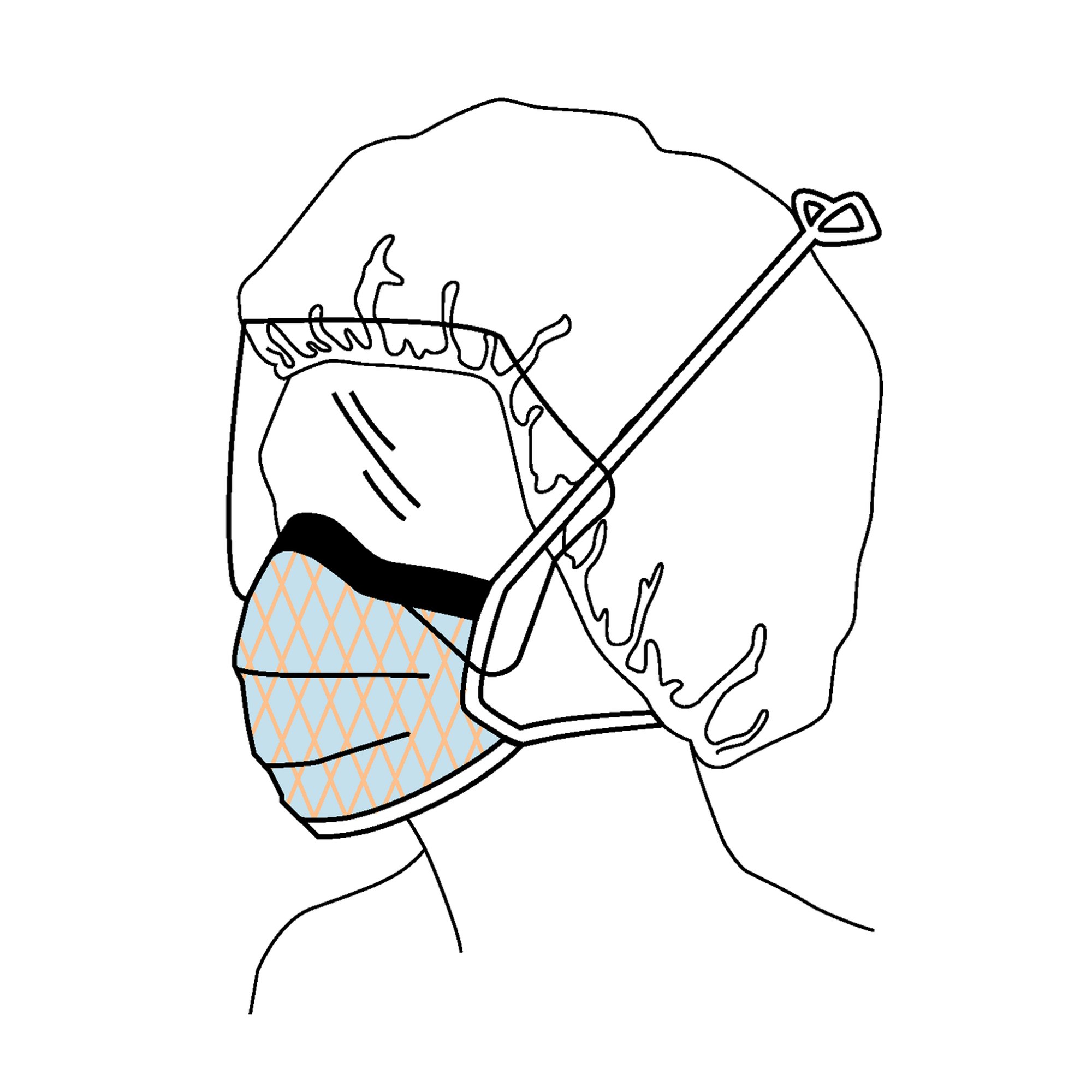 O&M Halyard Inc - 62114 FluidShield® Surgical Mask with Eye Shield