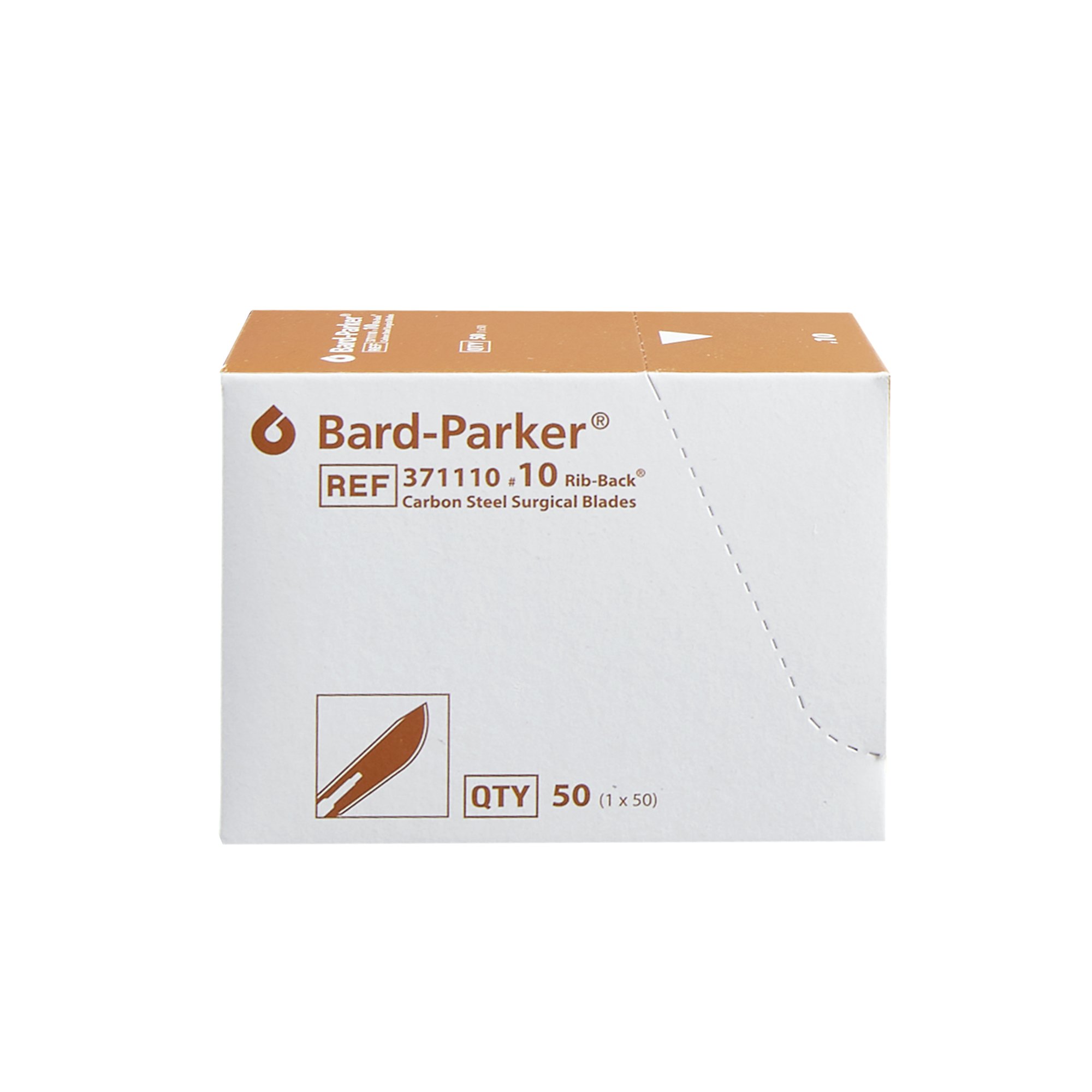 Aspen Surgical Products - 371110 Bard-Parker® Carbon Rib-Back® Blade