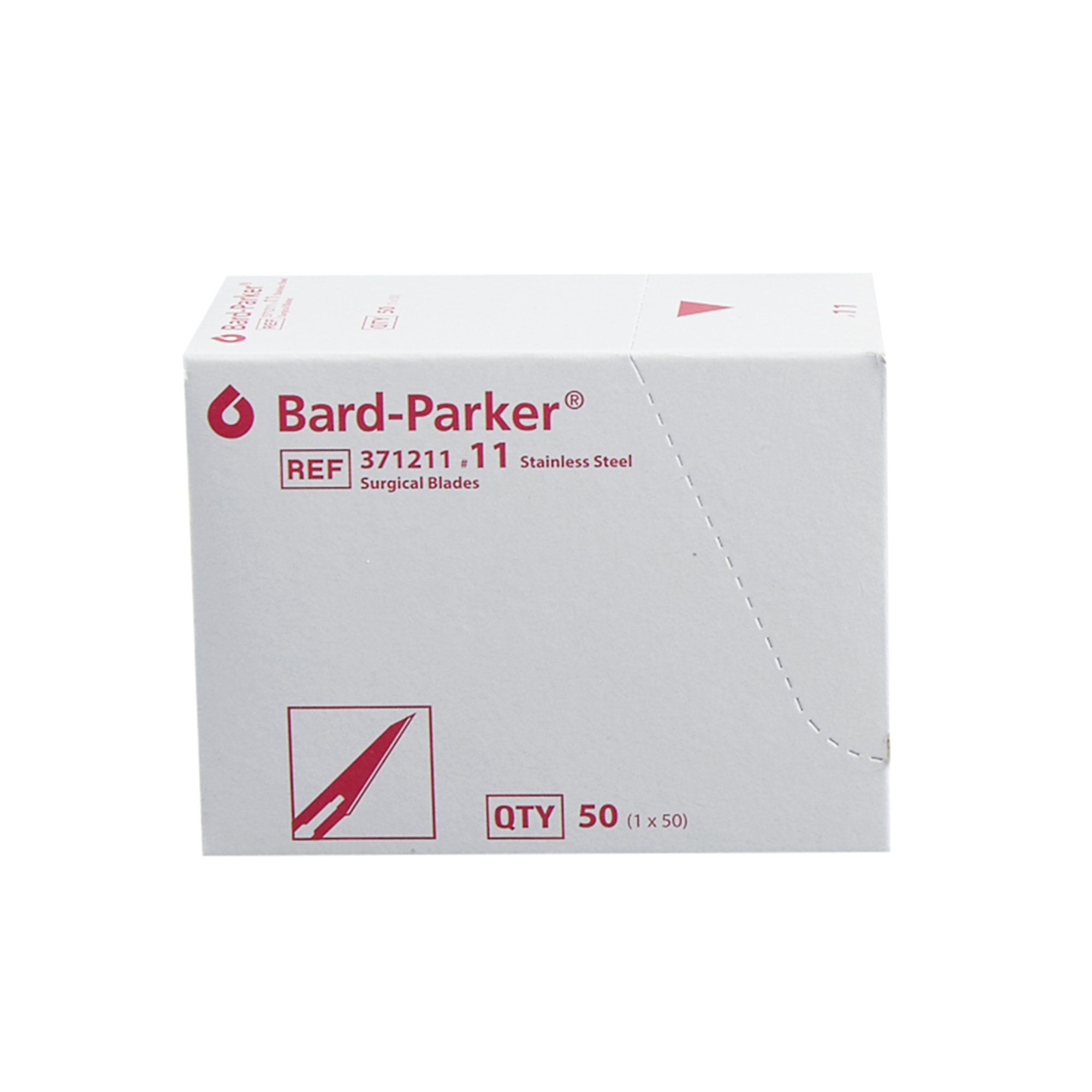 Aspen Surgical Products - 371211 Bard-Parker® Stainless Steel Surgical Blade Size 11
