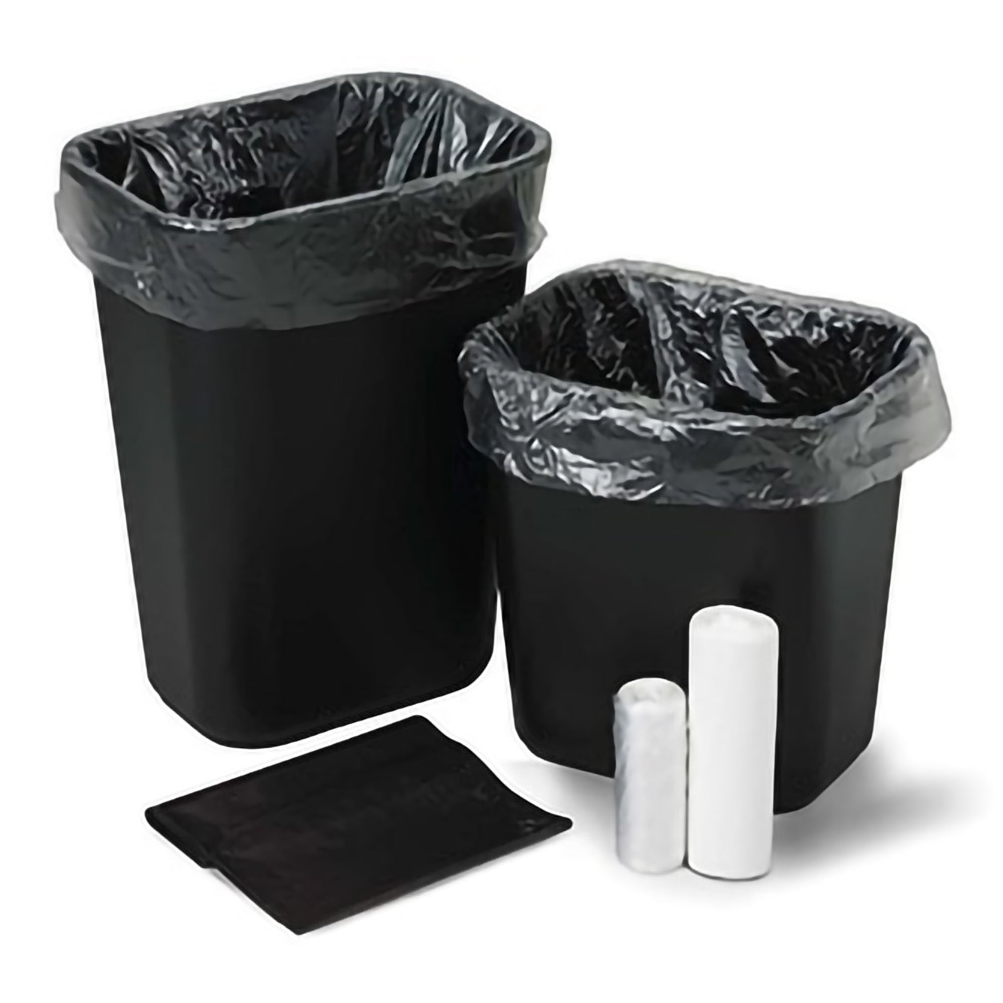 Medegen Medical Products LLC - 4613 Trash Bag 10 gal. 0.45 mil 23 X 24 Inch Clear Star Seal Bottom Coreless Roll