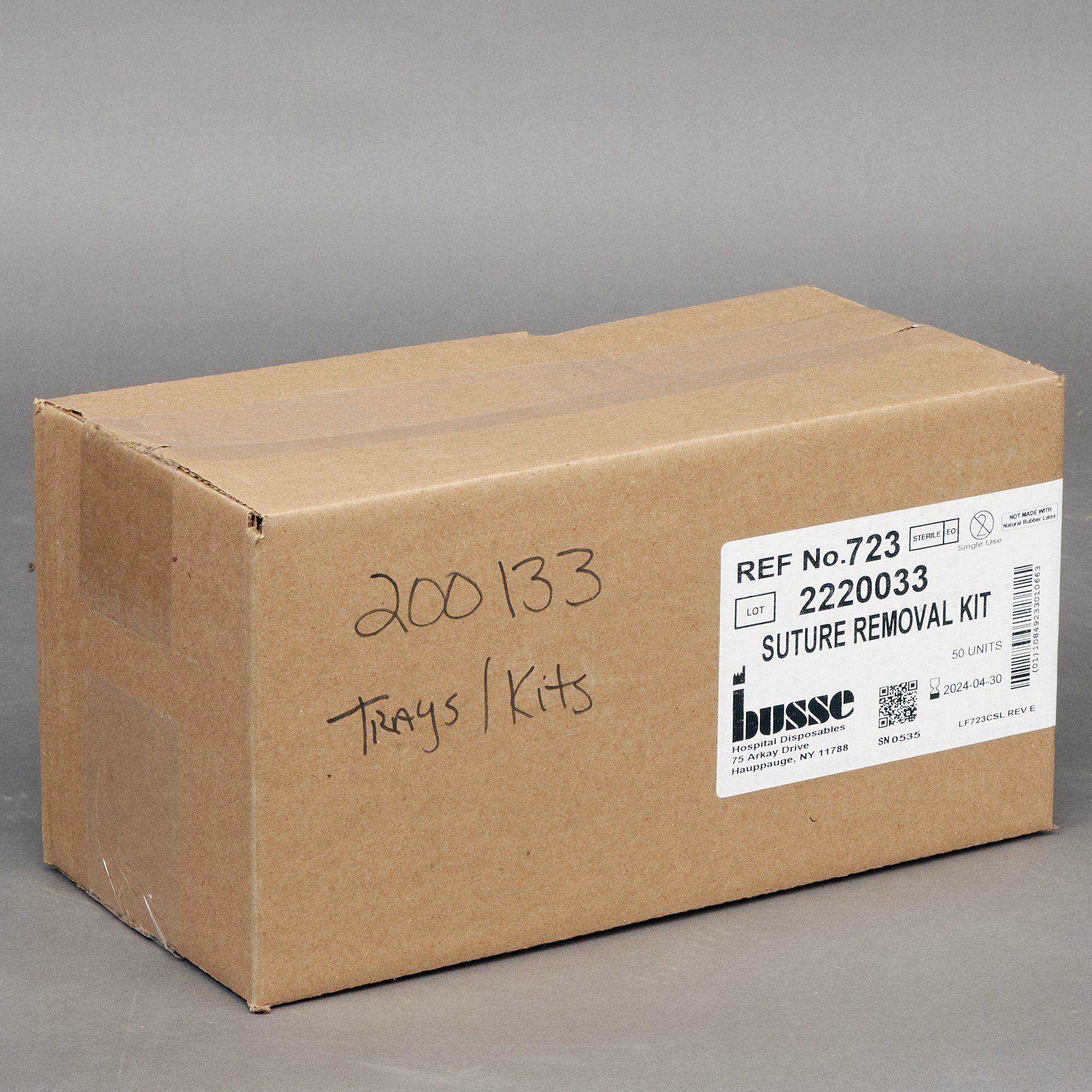 Busse Hospital Disposables 723 - Busse Suture Removal Kit - 1/Each, 50/Case