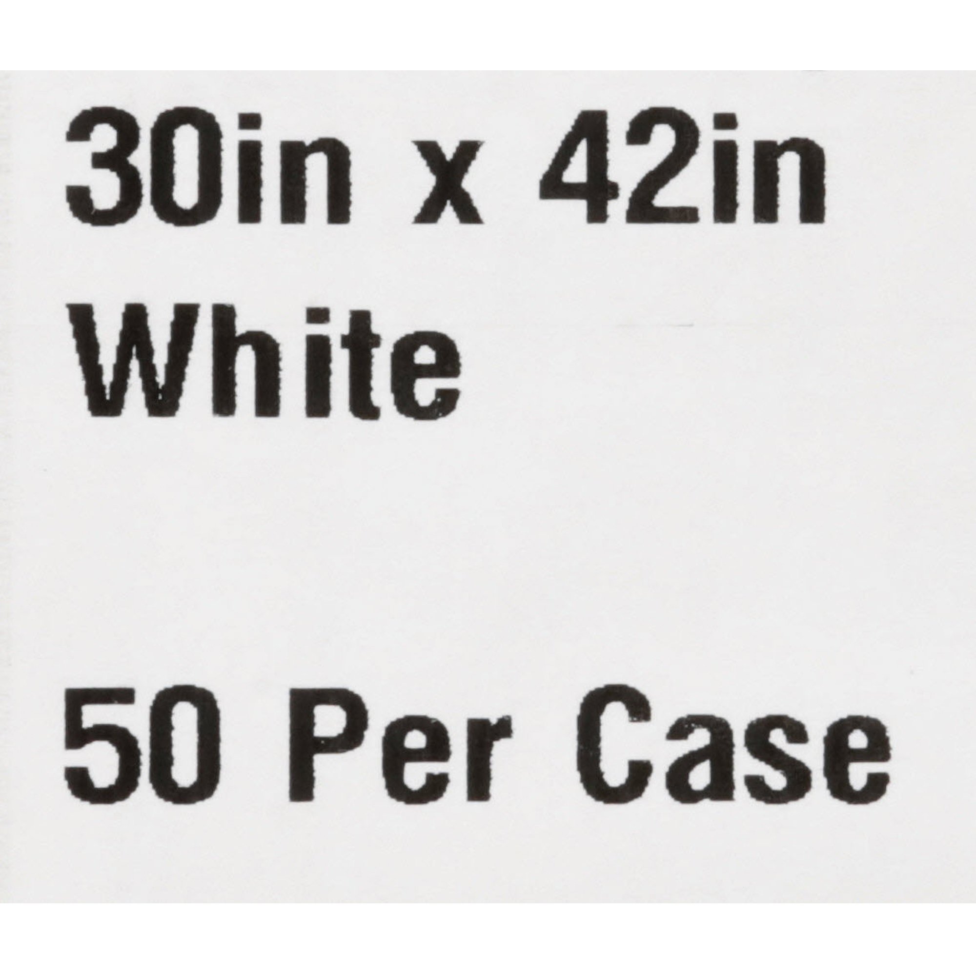 McKesson Brand 18-10846 - McKesson Patient Exam Gown, One Size Fits Most, White - 1/Each, 50/Case