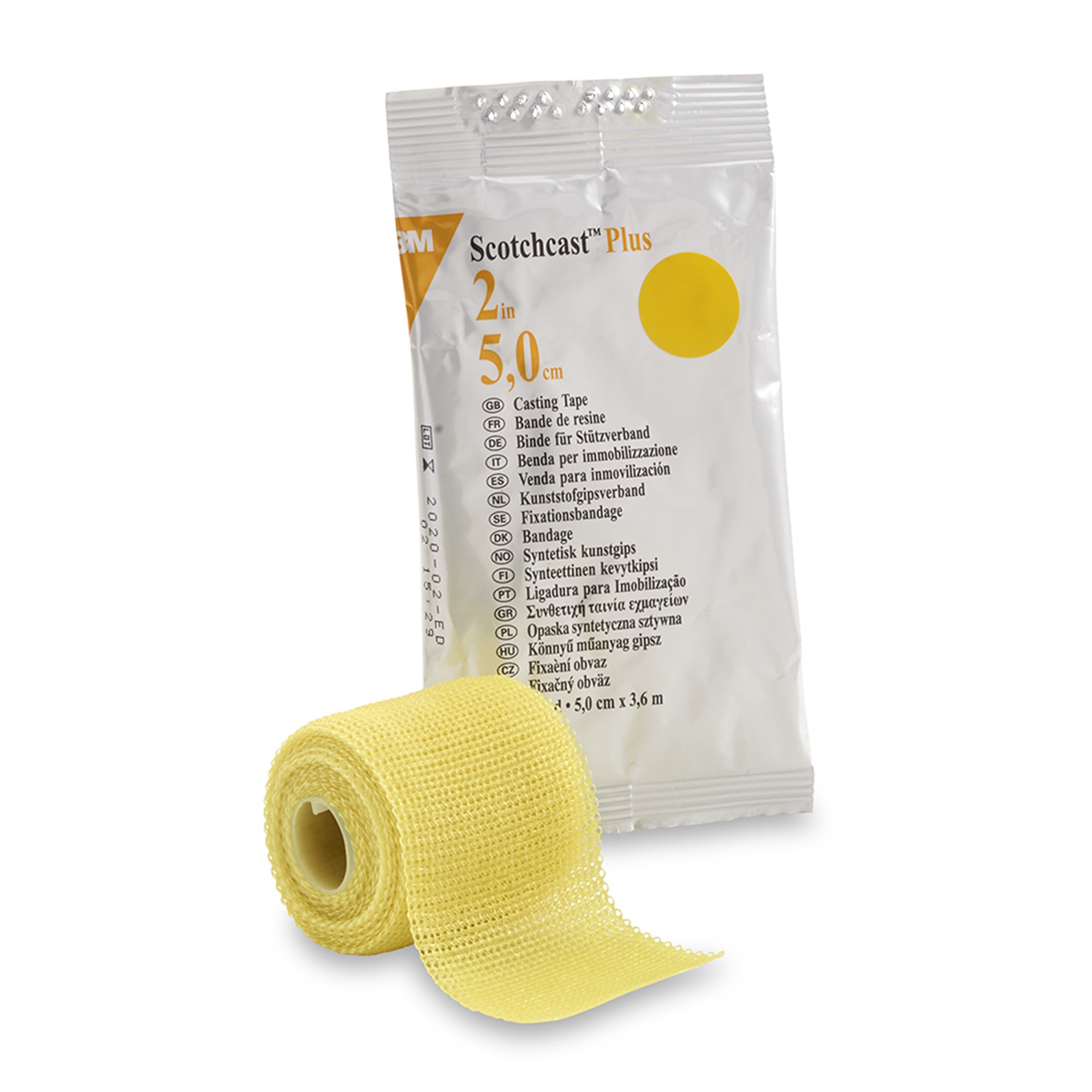 Solventum Corporation - 82002Y 3M™ Scotchcast™ Plus Yellow Cast Tape