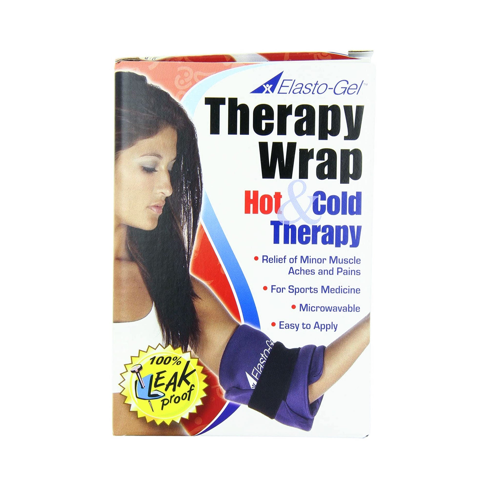 Southwest Technologies - TW6005 Hot / Cold Therapy Wrap with Cover Elasto-Gel™ General Purpose 6 X 24 Inch Spandex / Poly-Cotton / Elasto-Gel™ Reusable