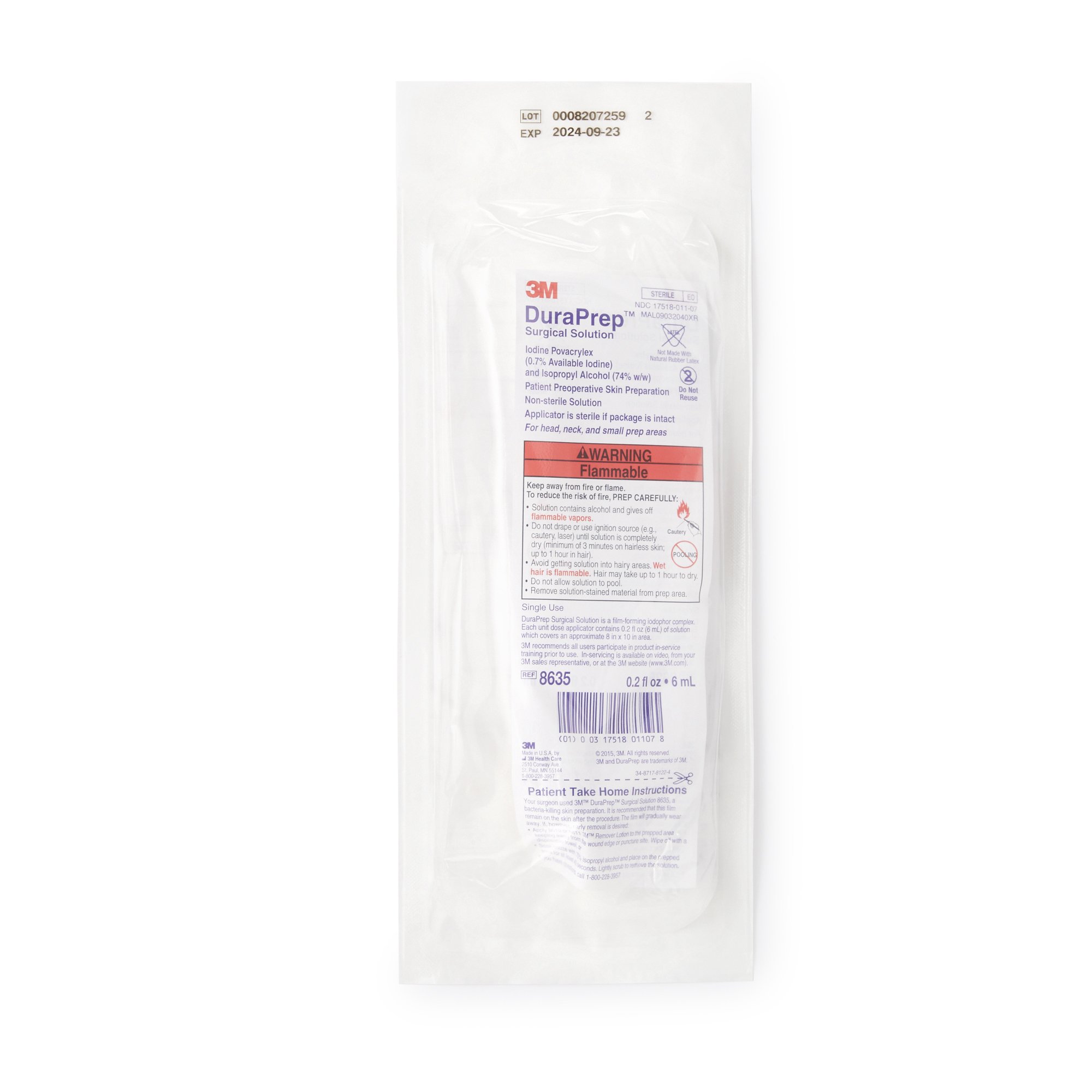 3M DuraPrep Skin Prep Solution 8635 by Solventum