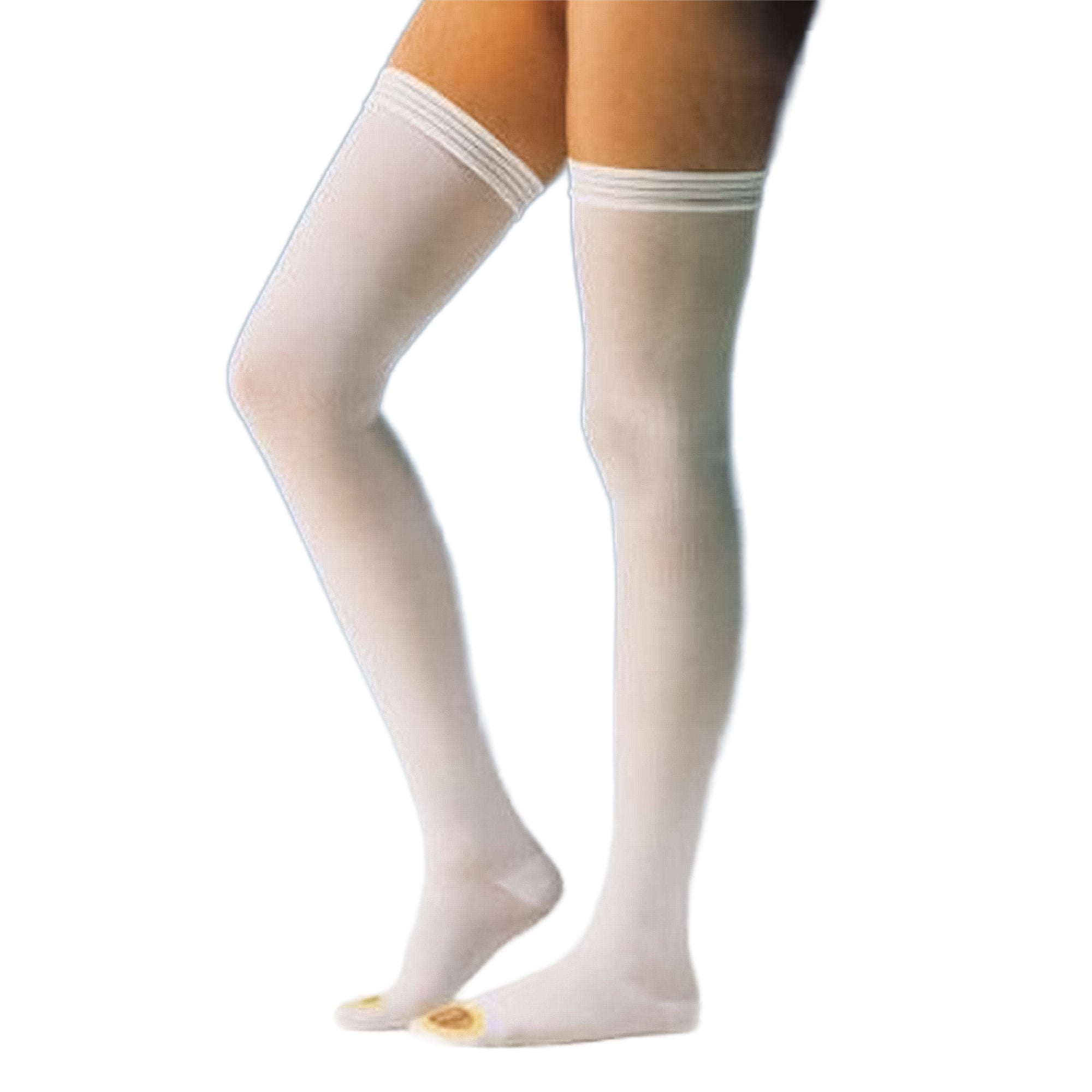 BSN Medical - 111455 Anti-embolism Stocking Jobst® Anti-embolism/GPT™ Thigh High Medium / Regular White Inspection Toe