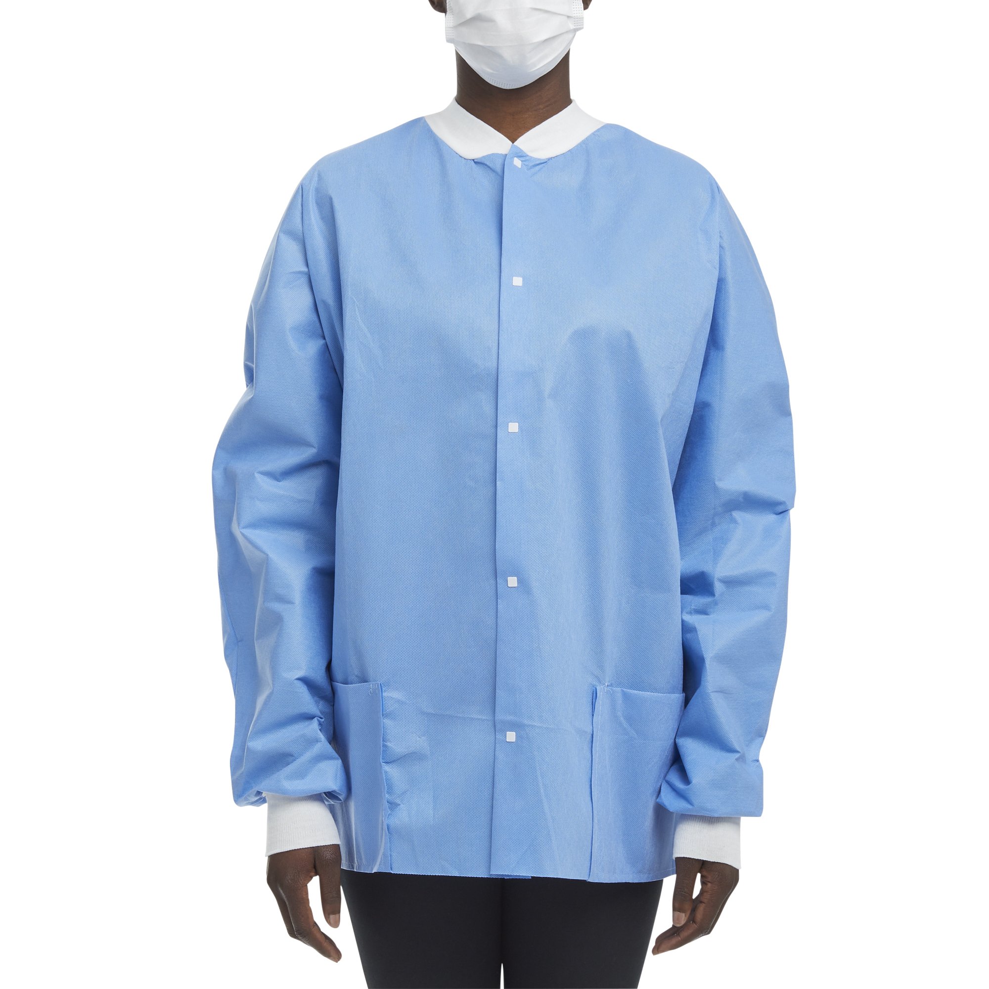 O&M Halyard Inc 10078 - Halyard Health Professional Lab Jacket, Large - 1/Each, 24/Case