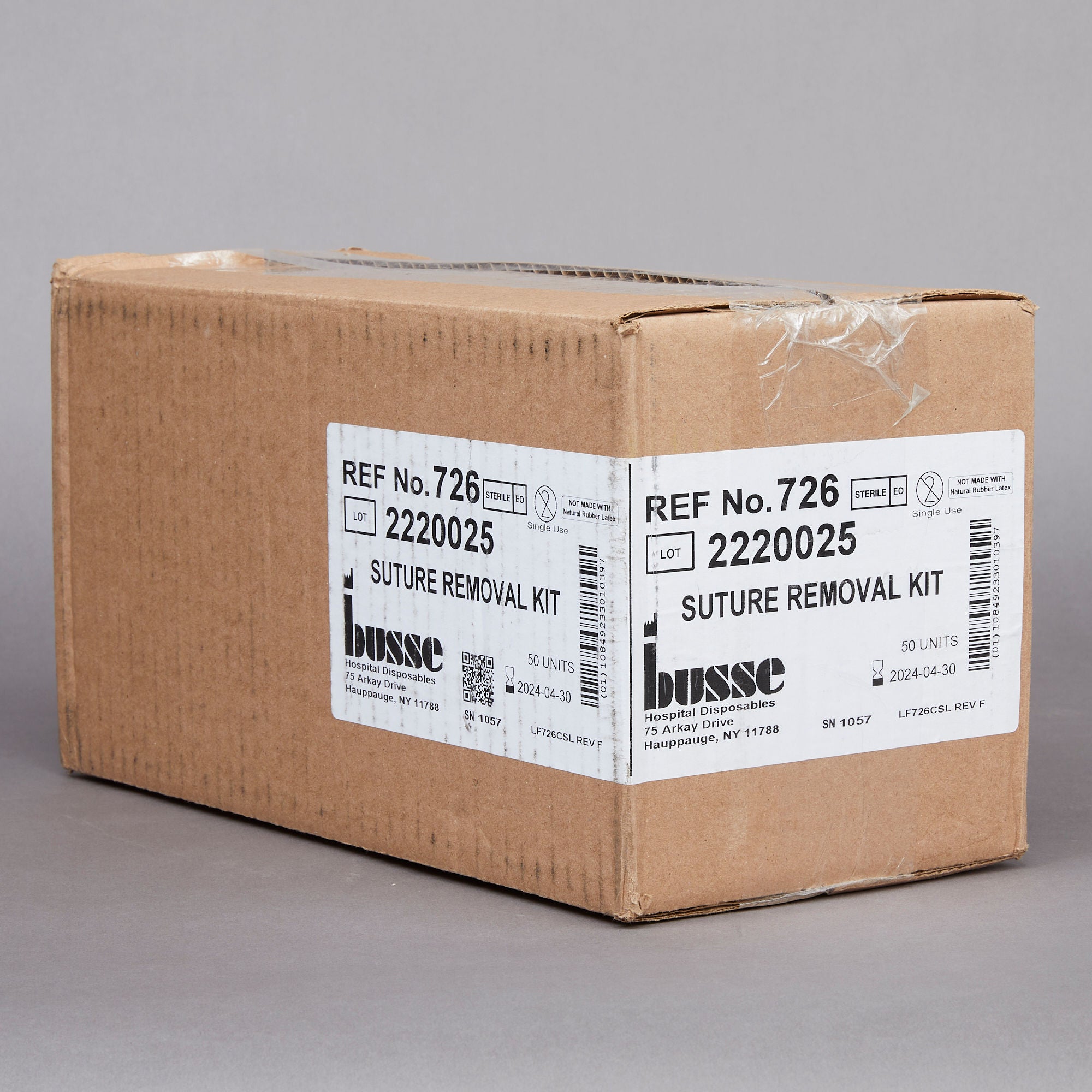 Busse Hospital Disposables - 726 Busse Hospital Disposables Suture Removal Kit