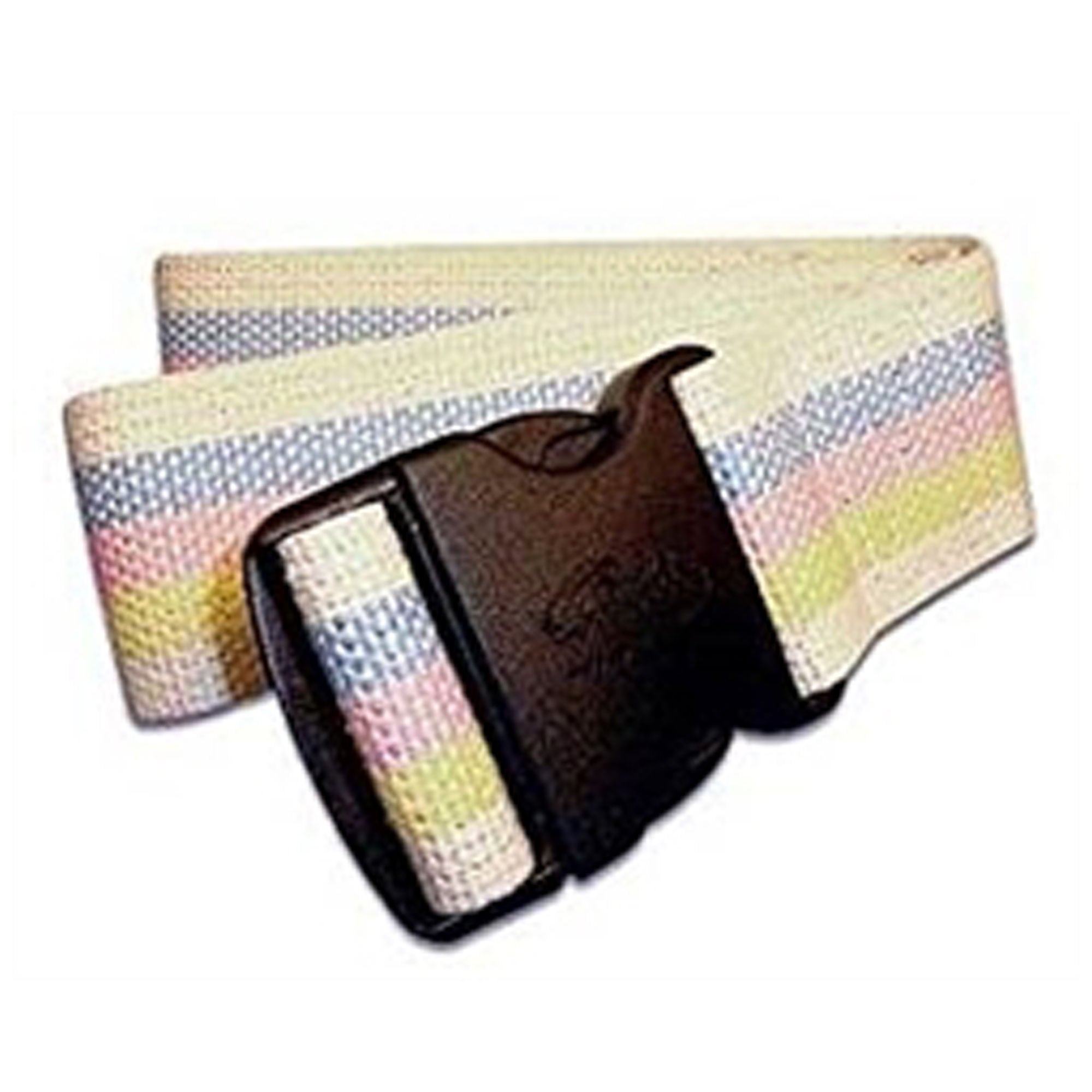 Skil-Care - 252061 Gait Belt SkiL-Care™ 60 Inch Length Pastel Stripe Cotton