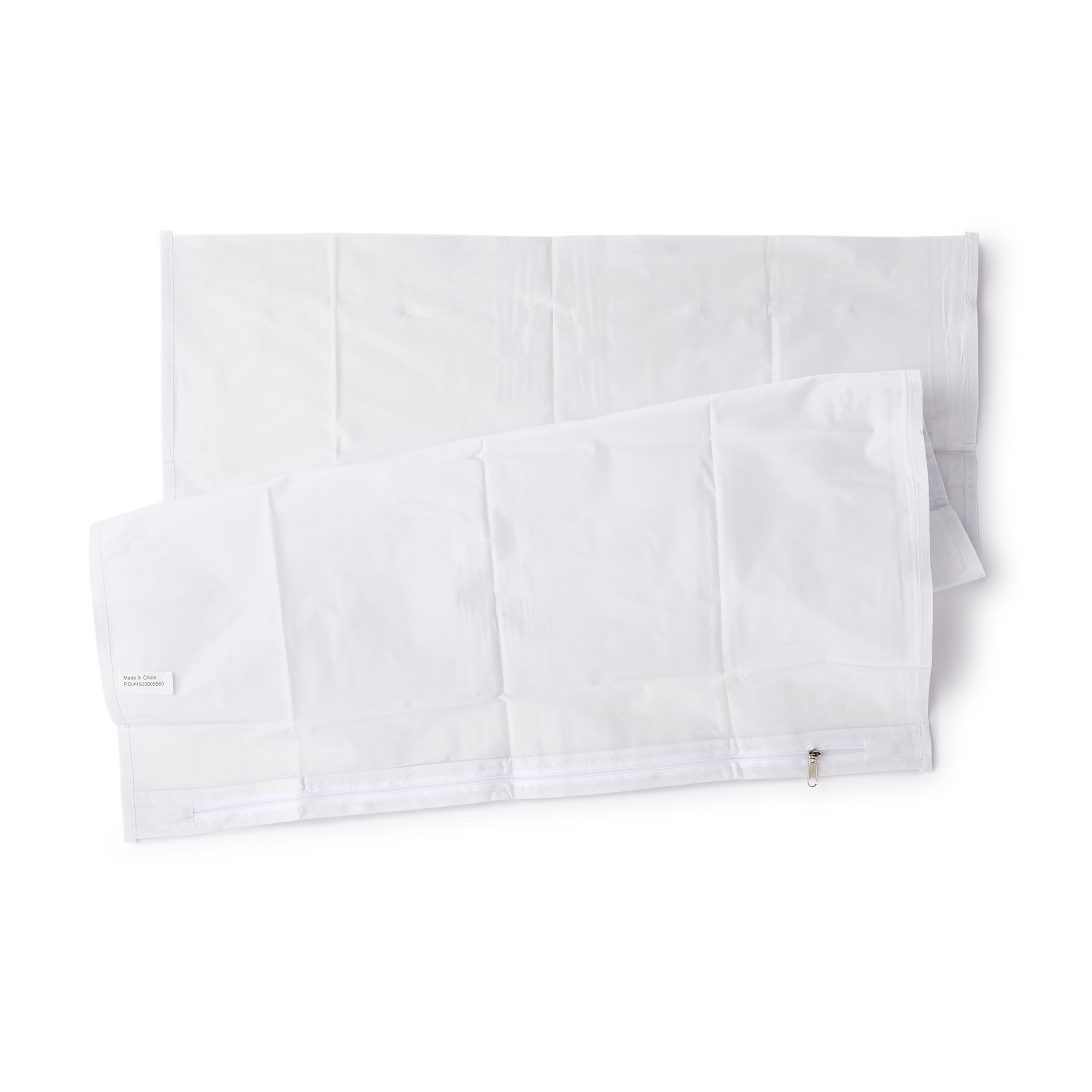 PDC Healthcare 15035-11-MGD - Mark-Clark® White 4 mil Plastistaff Pillow Cover With Zip, 21 x 27 Inch - 1/Each, 12/Case