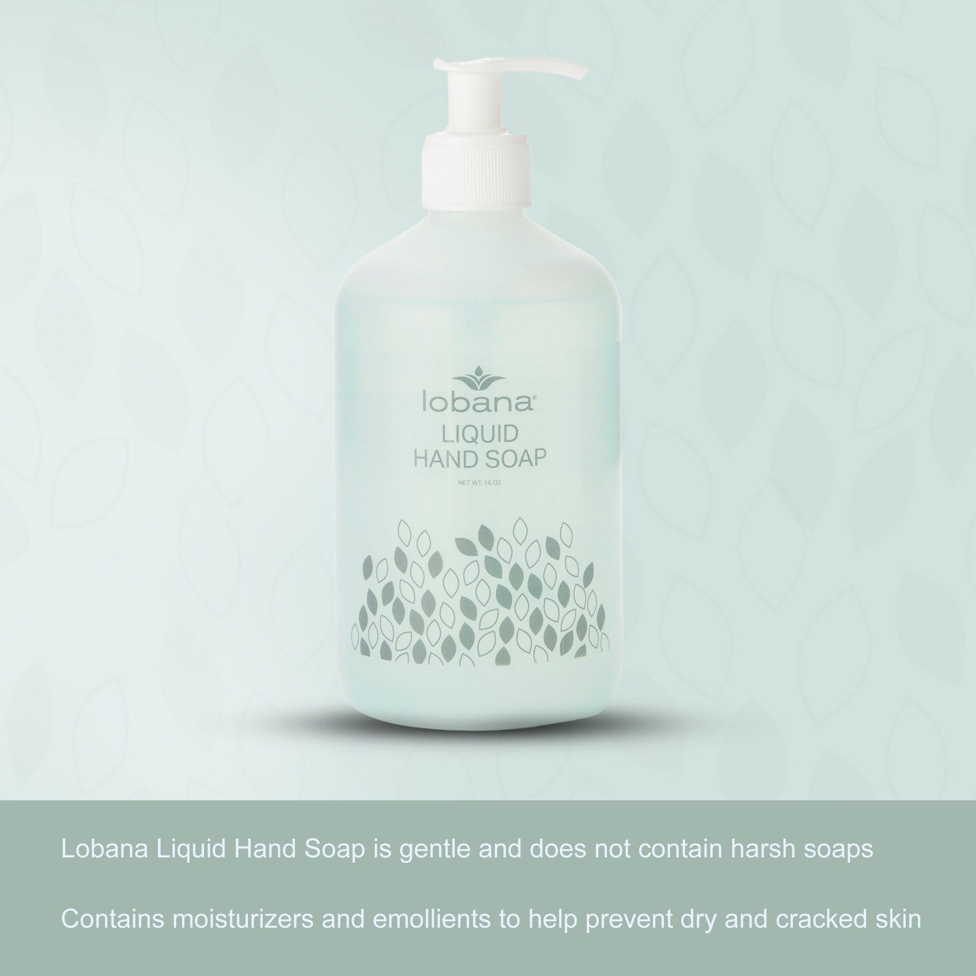 Ulmer Pharmacal 3220-02 - Lobana® Liquid Hand Soap, 16-ounce pump bottle - 1/Each, 12/Case