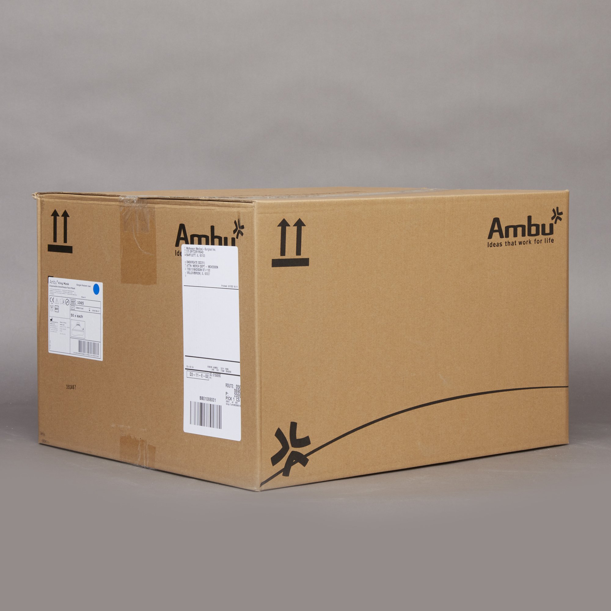 Ambu 1065 - Original King Mask Anesthesia Face Mask - 1/Each, 50/Case