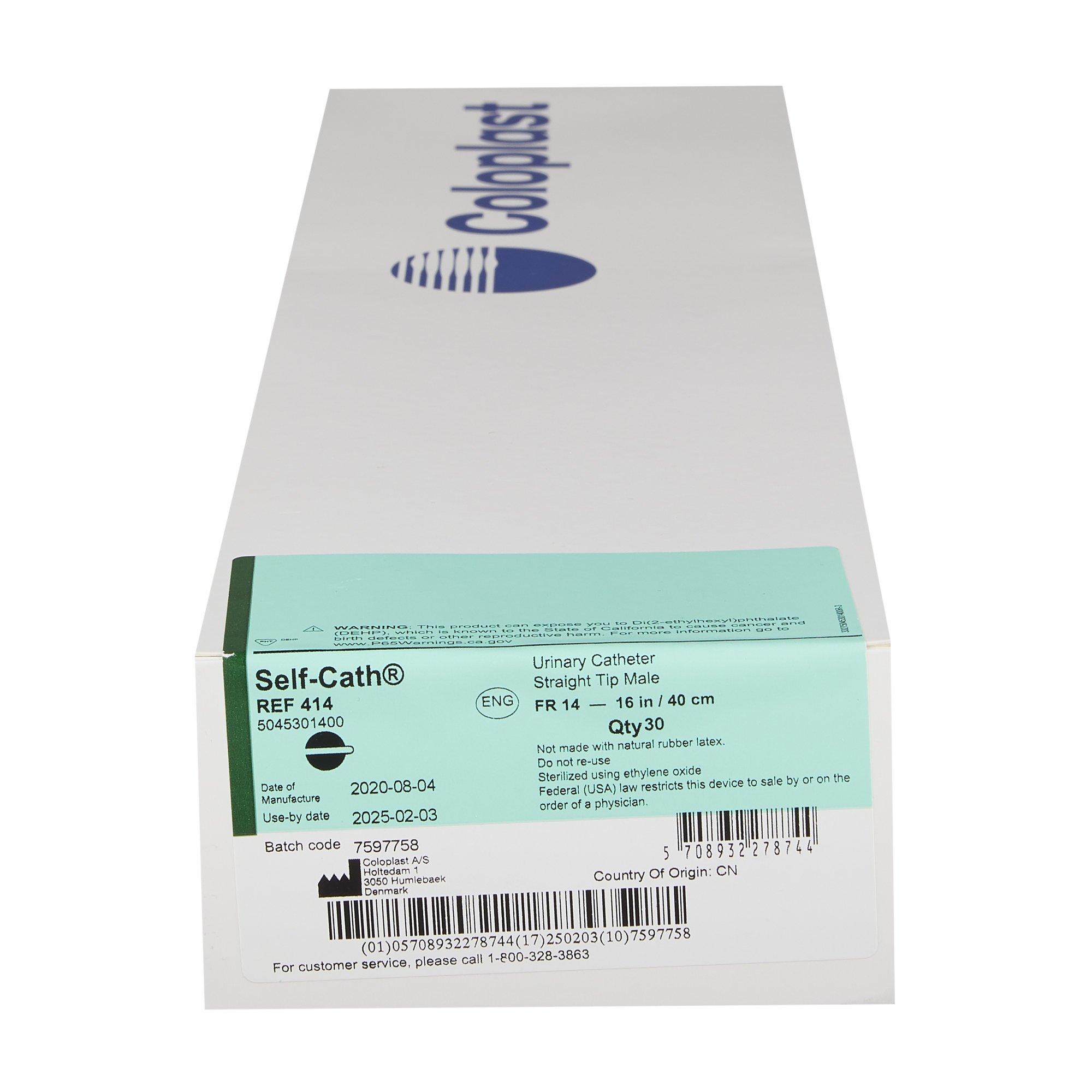 Coloplast - 414 Self-Cath® Unisex Urethral Catheter