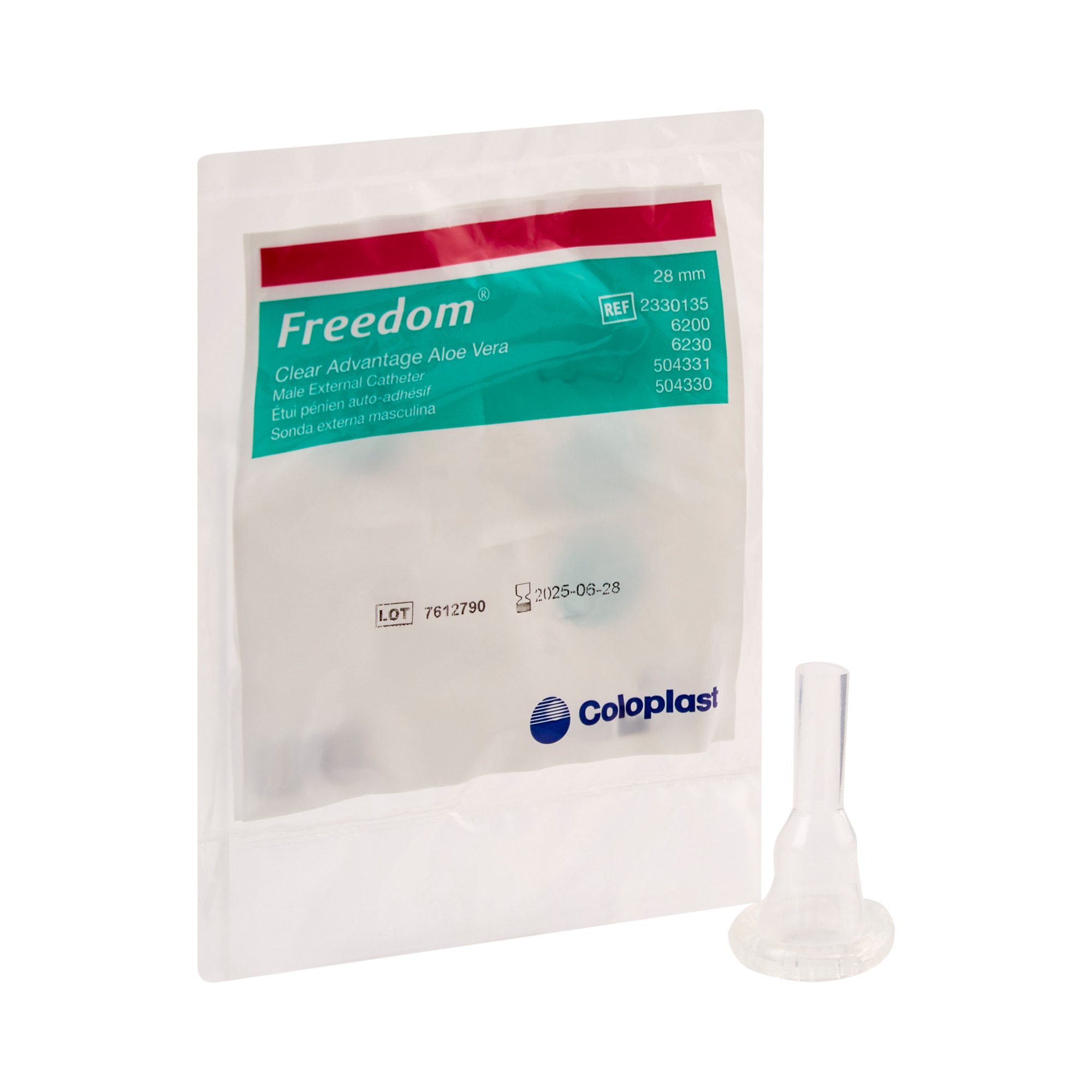 Coloplast - 6200 Freedom® Clear Advantage Male External Catheter