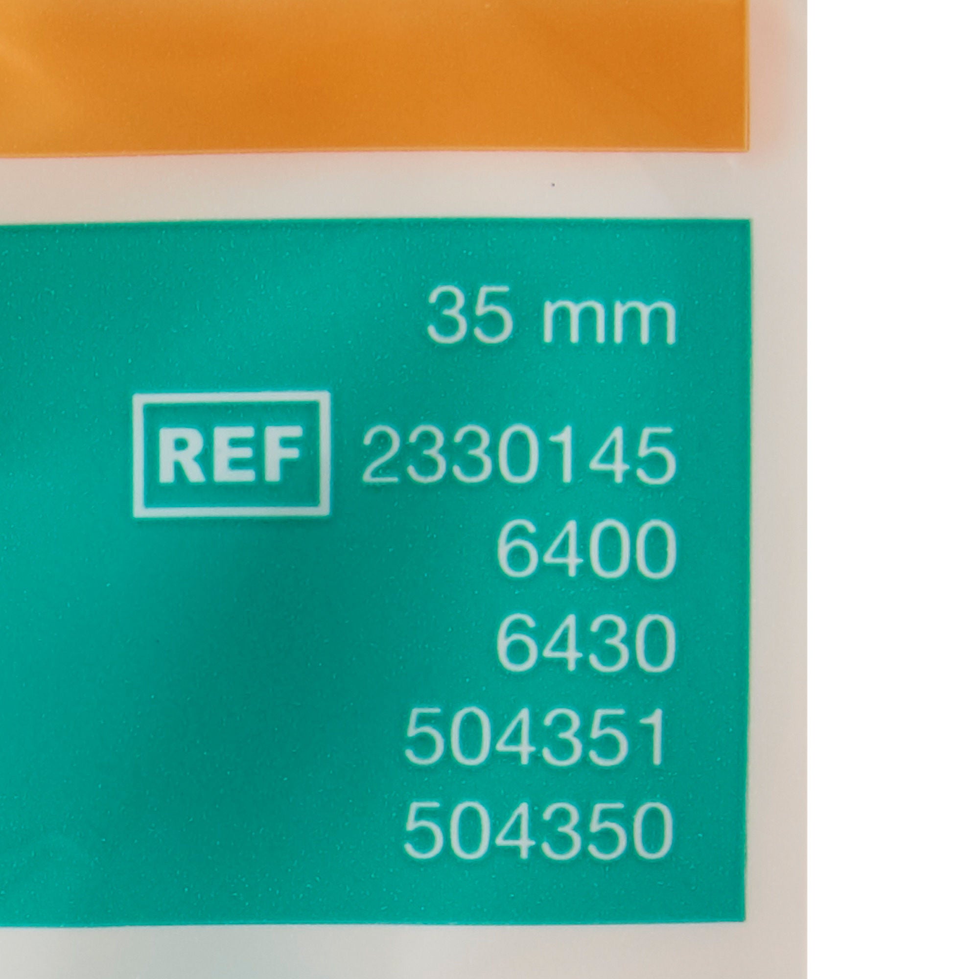 Coloplast - 6400 Male External Catheter Clear Advantage® Self-Adhesive Strip Silicone Large