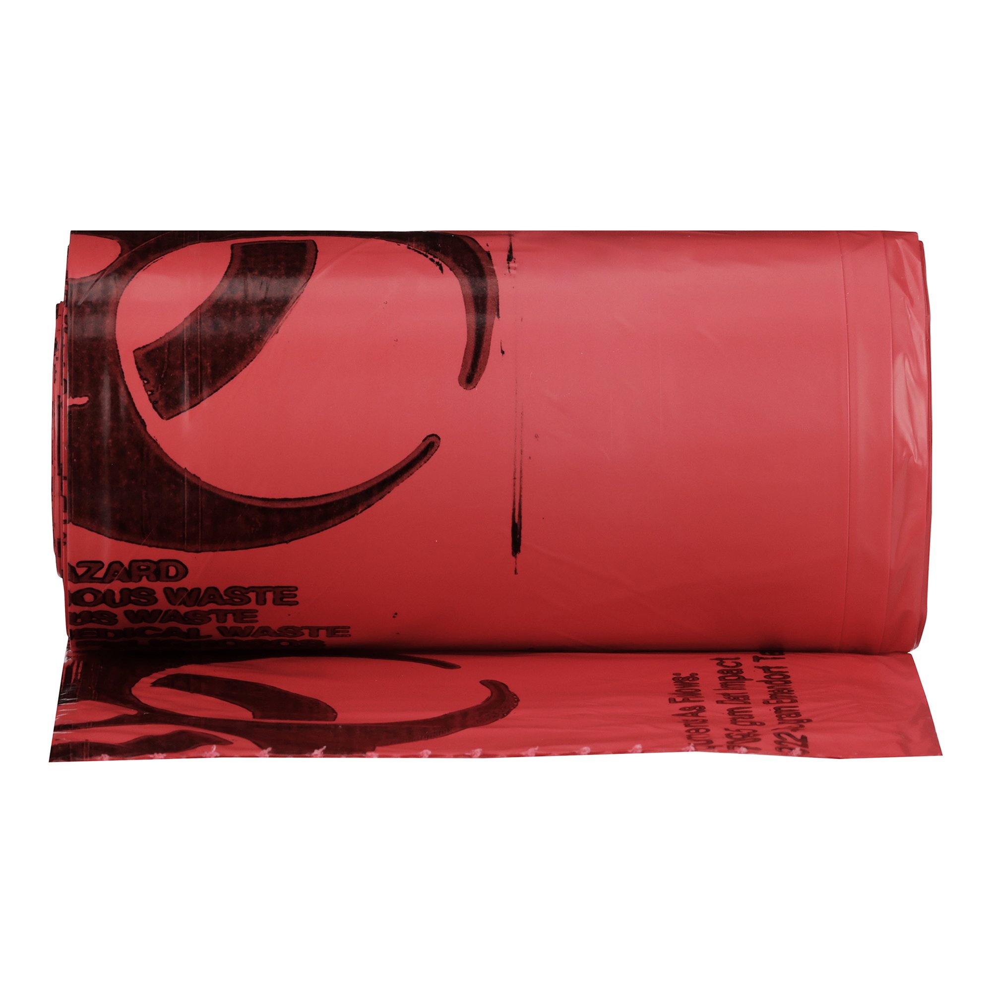 McKesson Brand 03-5700 - McKesson Biohazard Waste Bag, 7 – 10 gallon Capacity, 24 x 24 Inch - 500/Case
