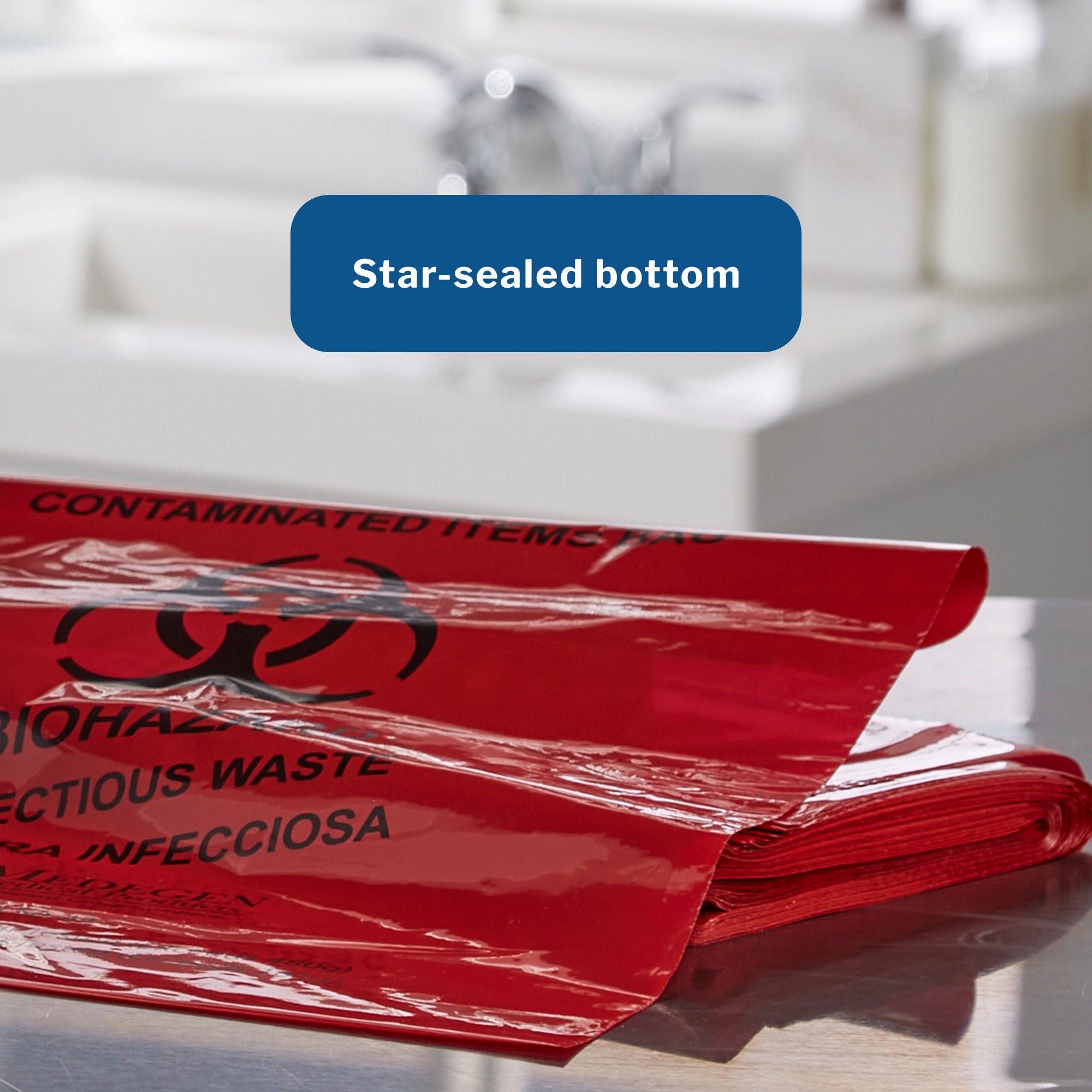 McKesson Biohazard Waste Bag 03-5700 by McKesson Brand
