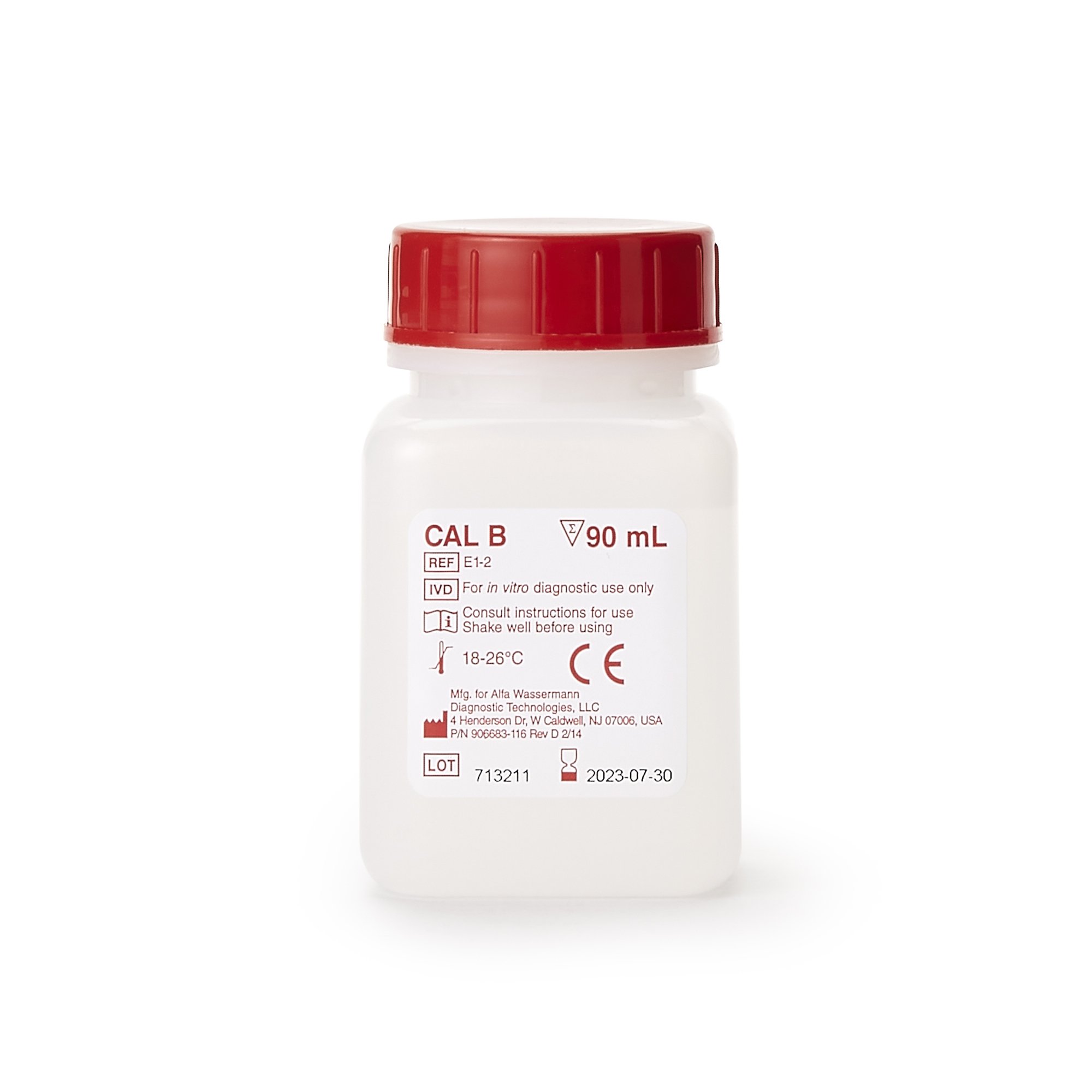 Alfa Wassermann E1-2 - ACE® Calibrator for ACE Analyzer, CAL B test - 1/Kit