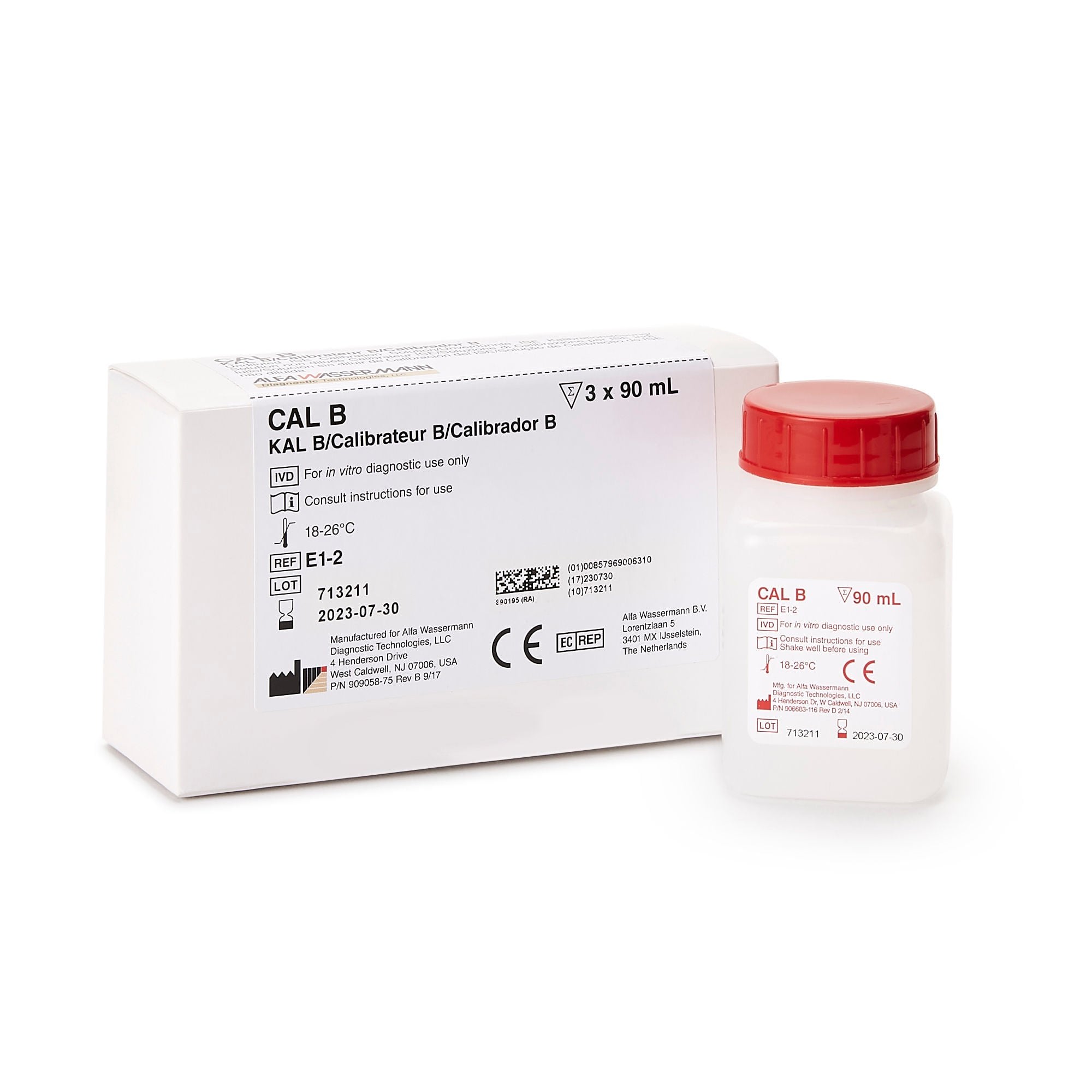 Alfa Wassermann - E1-2 ACE® Calibrator for ACE Analyzer