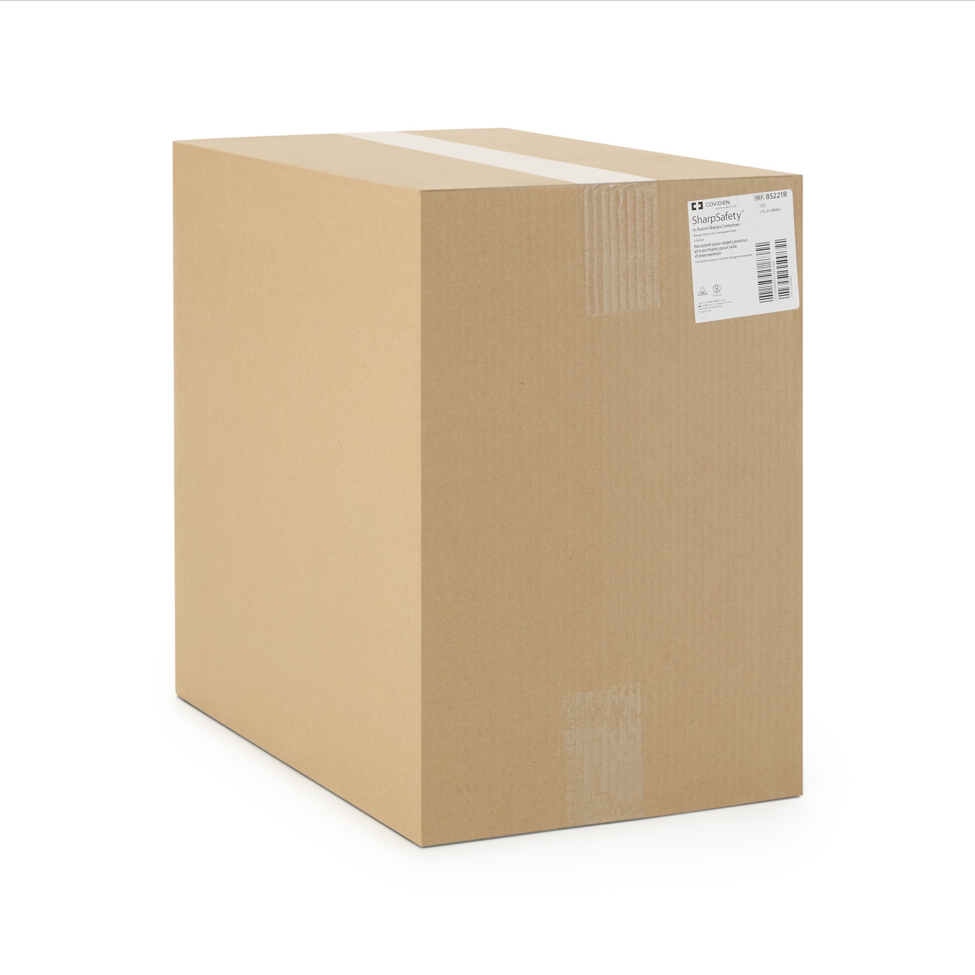 Cardinal 85221R - In-Room™ Multi-purpose Sharps Container, 3 Gallon, 13.75 x 16.25 x 6 Inch - 1/Each, 10/Case