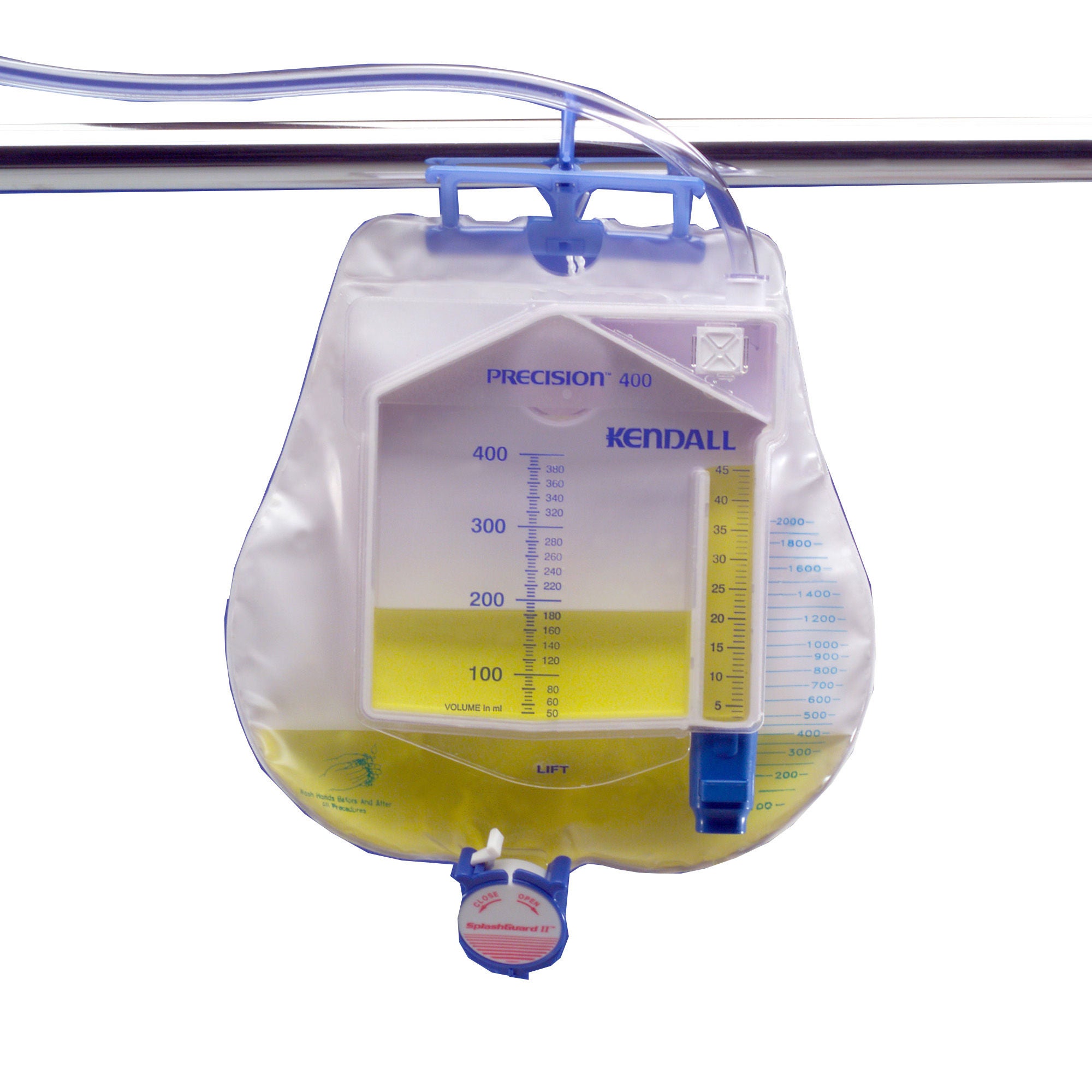Cardinal - 2000- Urinary Meter Bag Dover™ Precision 400 Without Valve NonSterile 400 mL Plastic