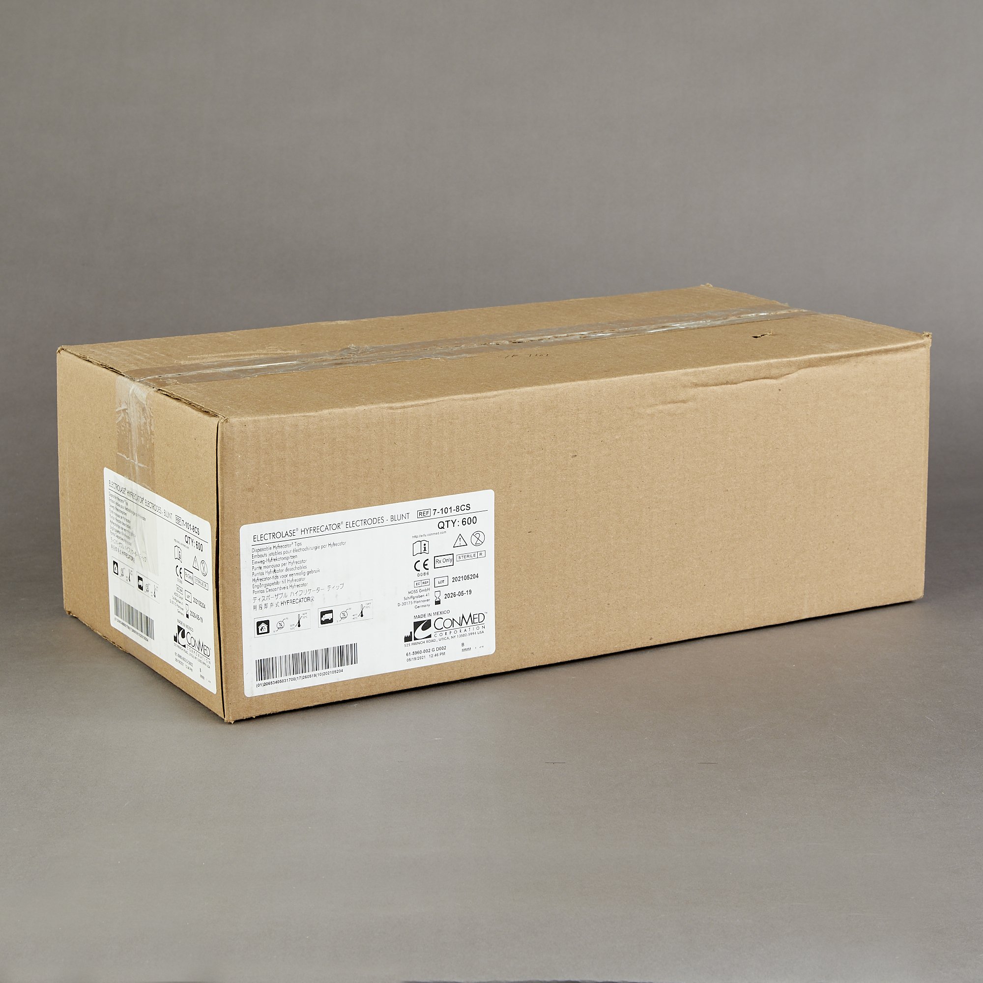 Conmed 7-101-8CS - Electrolase® Electrode - 1/Each, 50/Box, 600/Case