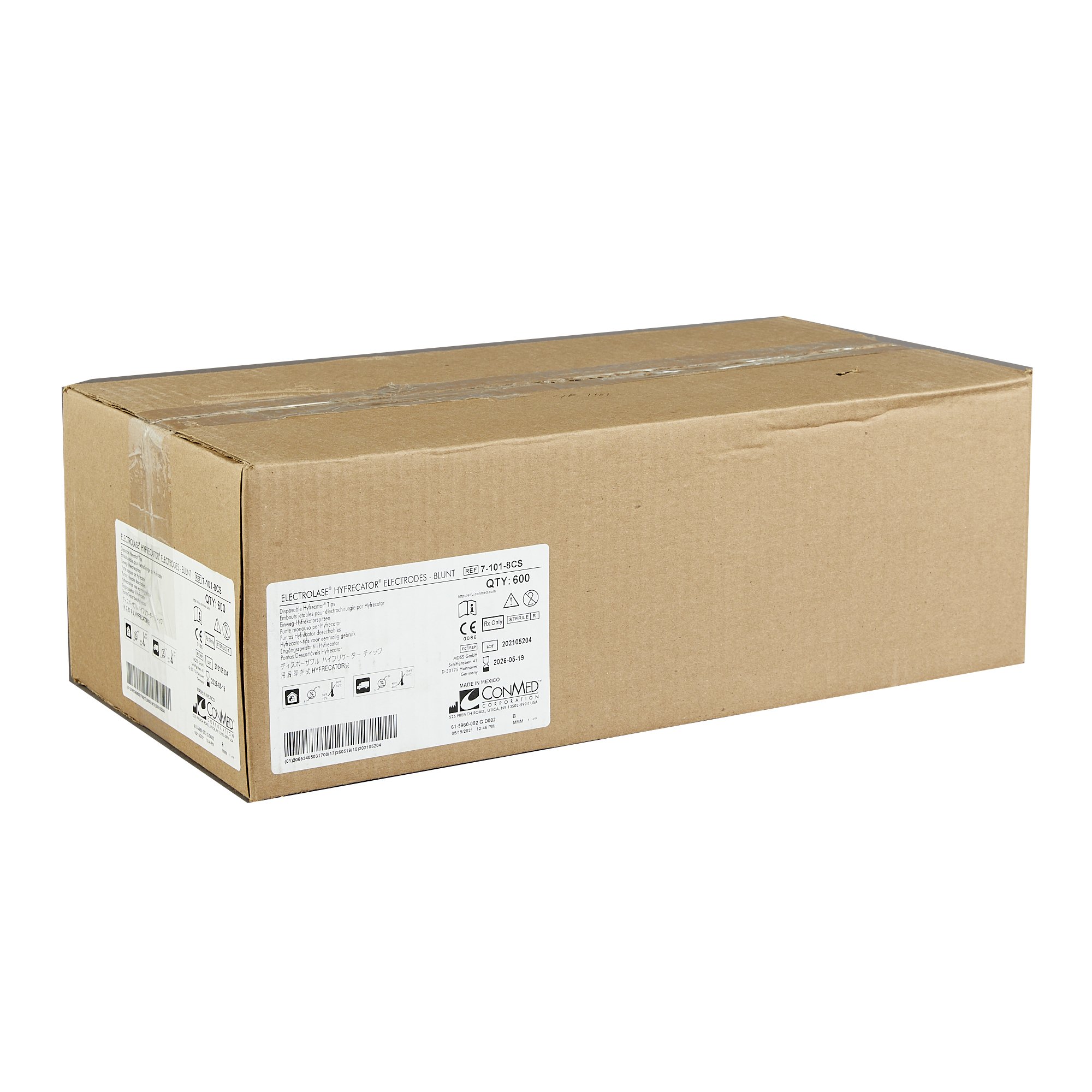 Conmed 7-101-8CS - Electrolase® Electrode - 1/Each, 50/Box, 600/Case