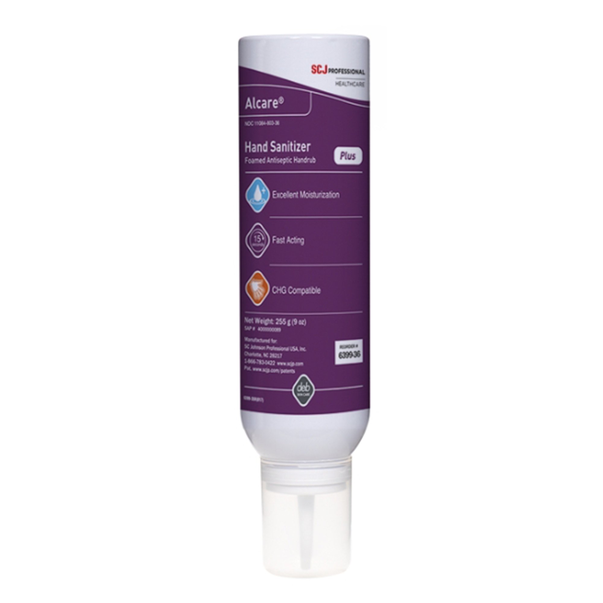 SC Johnson Professional USA Inc - 639936 Alcare® Plus Foaming 62% Ethyl Alcohol Hand Sanitizer