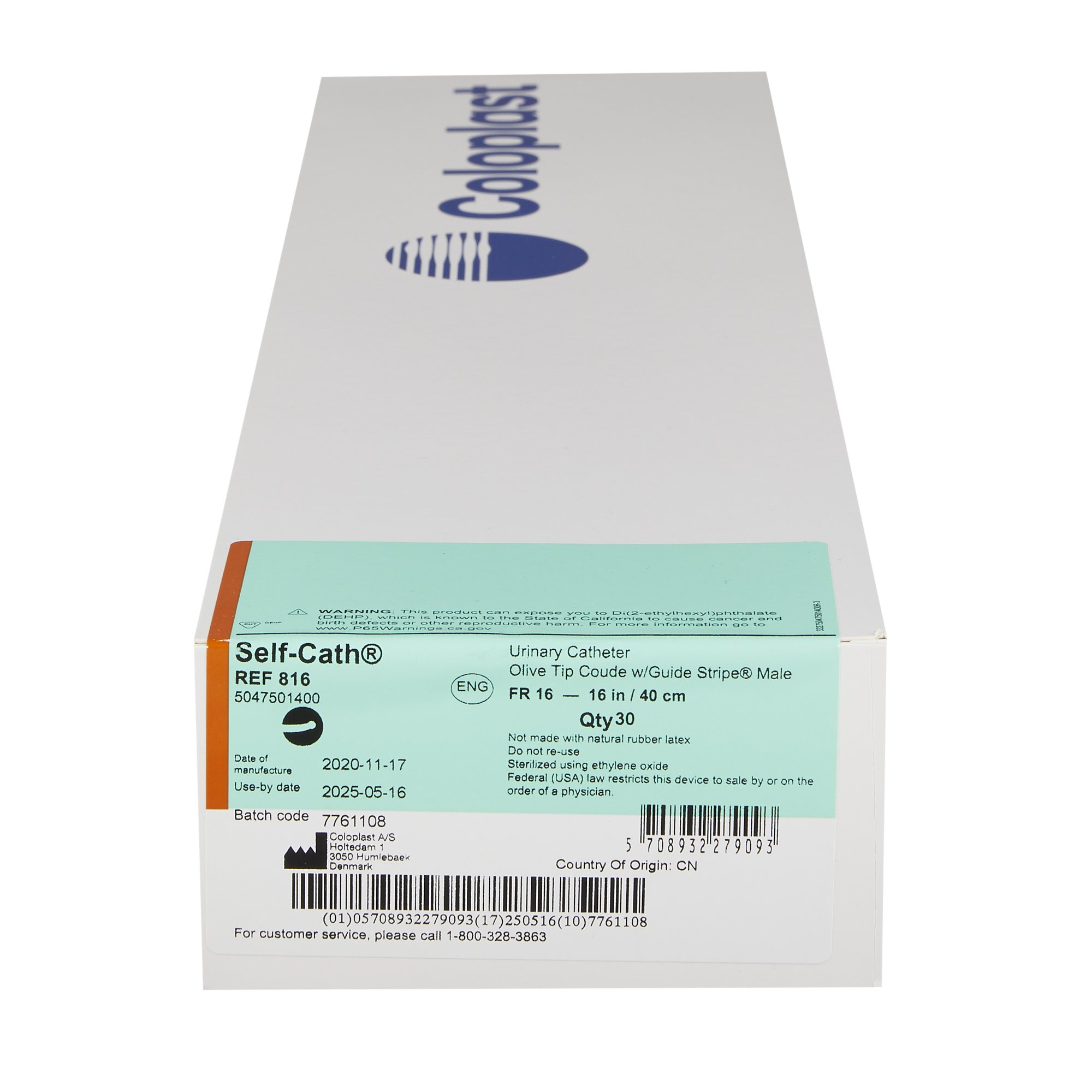 Coloplast - 816 Self-Cath® Male Urethral Catheter
