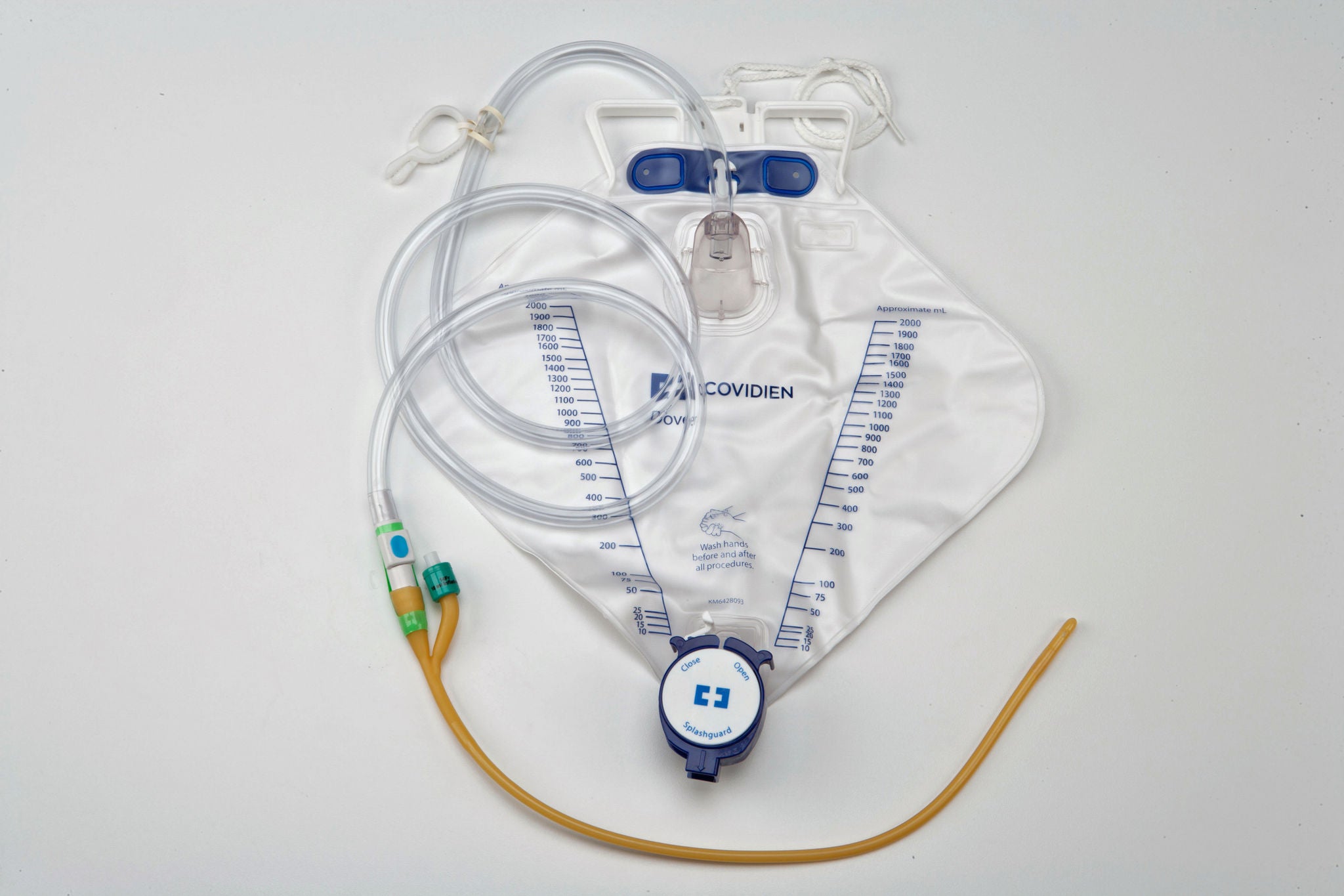 Cardinal - 6162 Indwelling Catheter Tray Ultramer™ Foley 14 Fr. 5 cc Balloon Latex