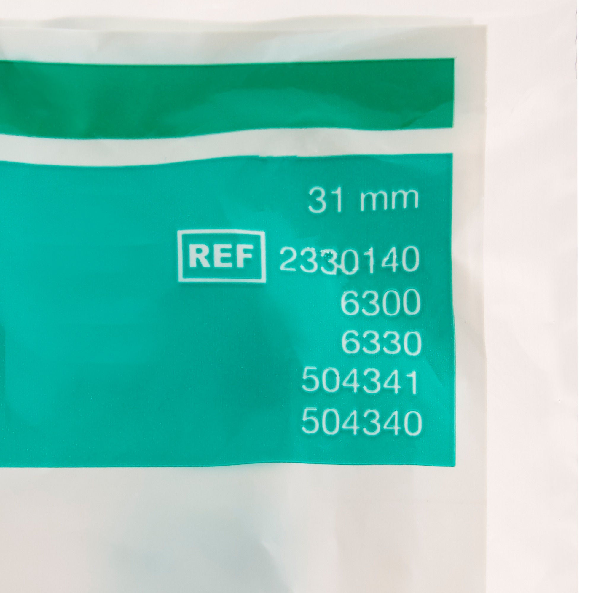 Coloplast - 6300 Male External Catheter Clear Advantage® Self-Adhesive Strip Silicone Intermediate