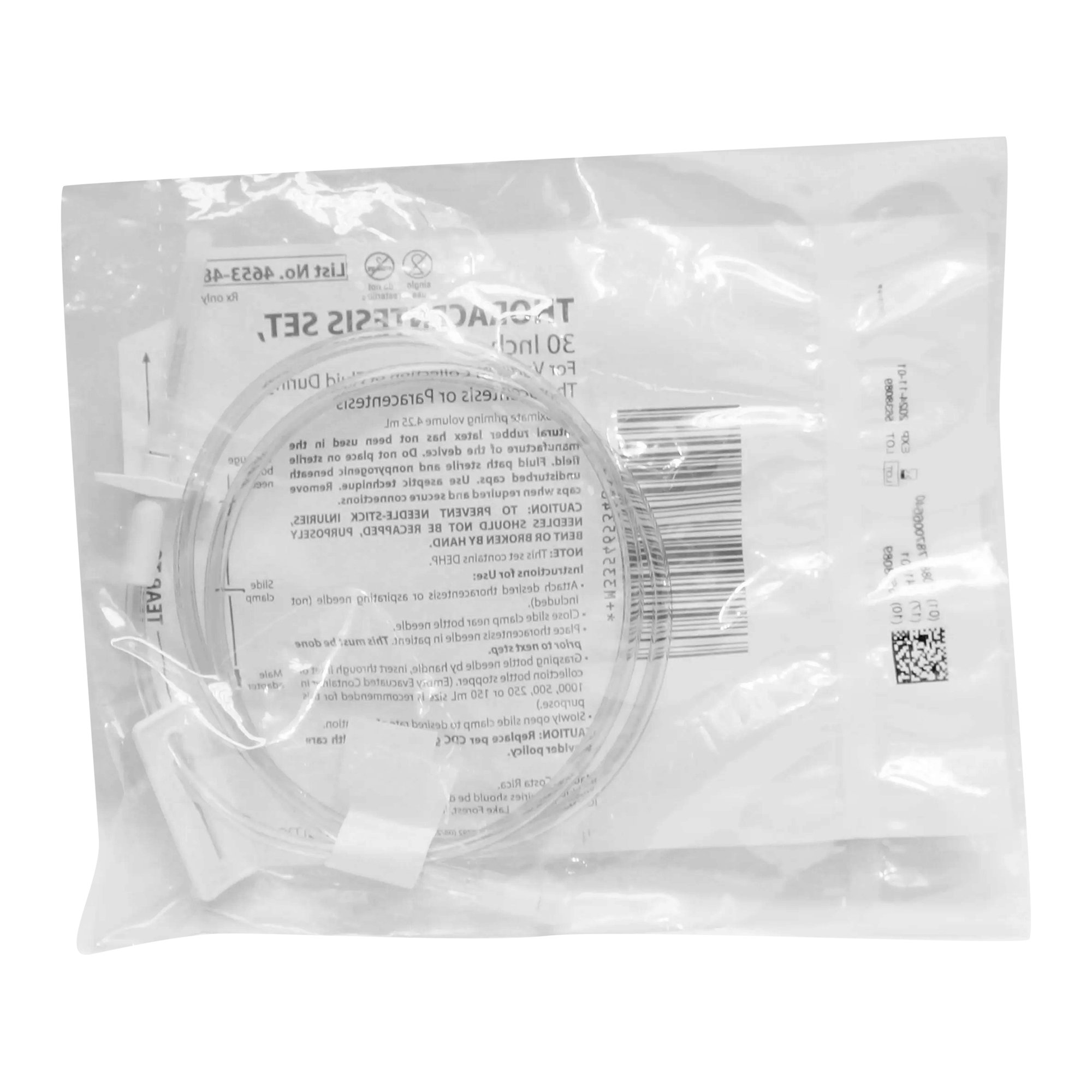 ICU Medical FKA Smiths Medical - 4653-48 Portex® Thoracentesis Kit