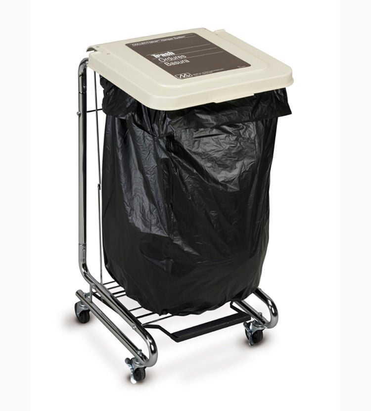 Medegen Medical Products LLC - 4660 Trash Bag 45 gal. 0.70 mil 40 X 46 Inch Clear Star Seal Bottom Coreless Roll