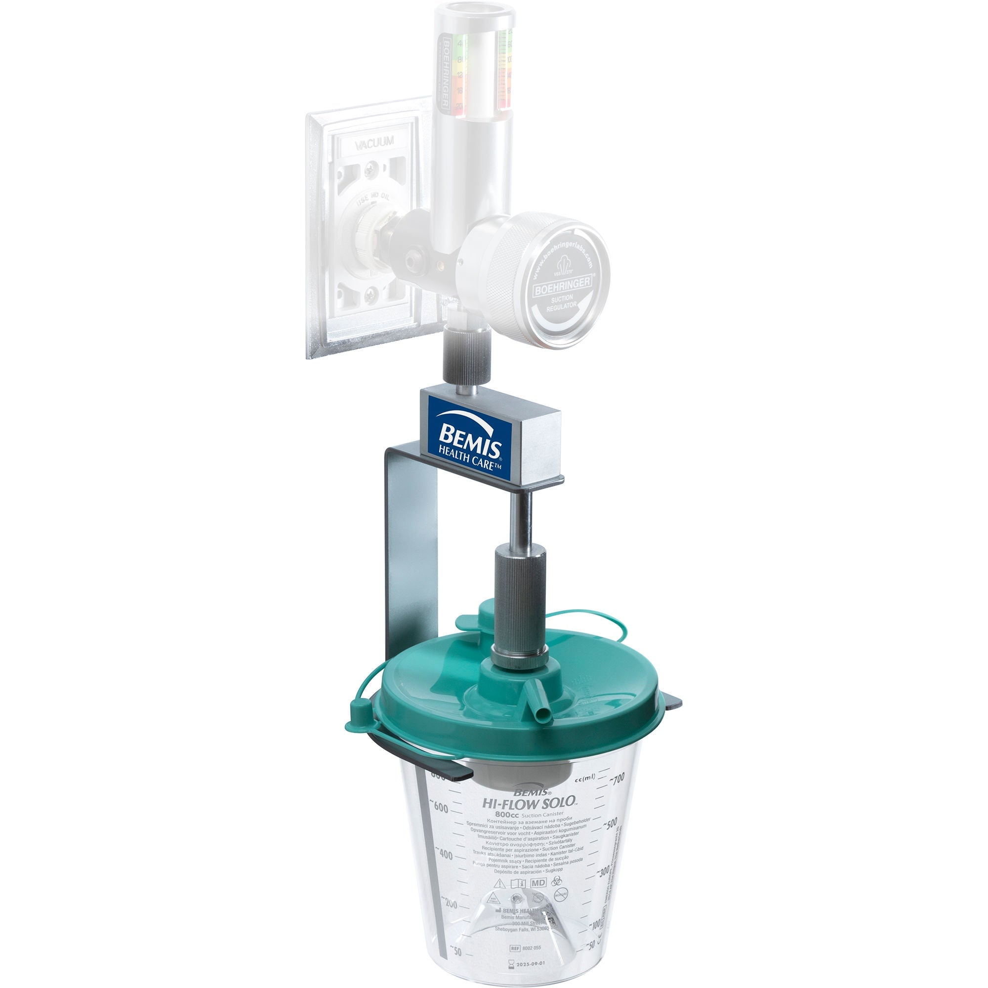 Bemis Healthcare - 534410 Suction Regulator Bracket For 800 mL Hydrophobic Canisters