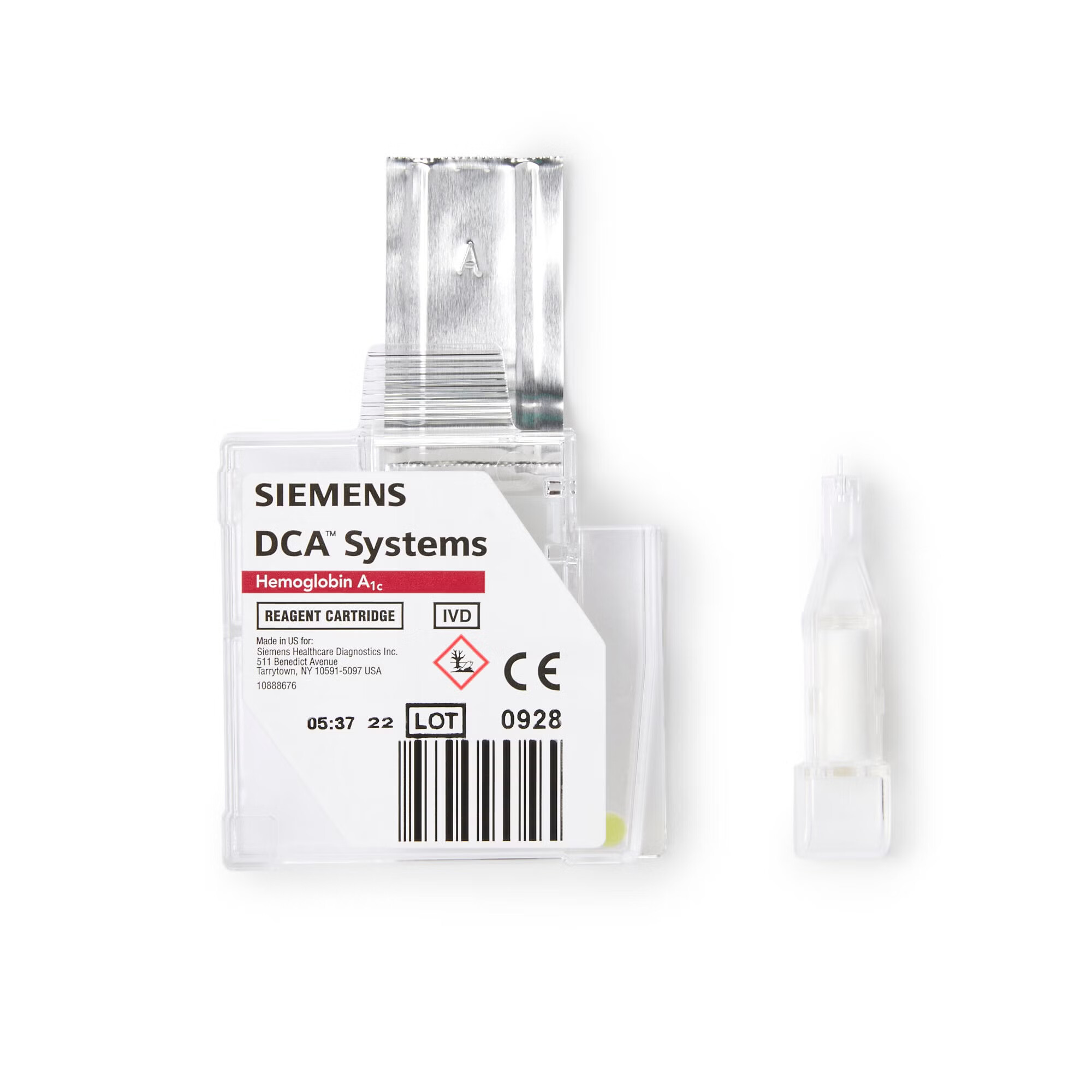 Siemens - 10311134 HbA1c Test Kit DCA™ Systems HbA1c Test 10 Tests CLIA Waived