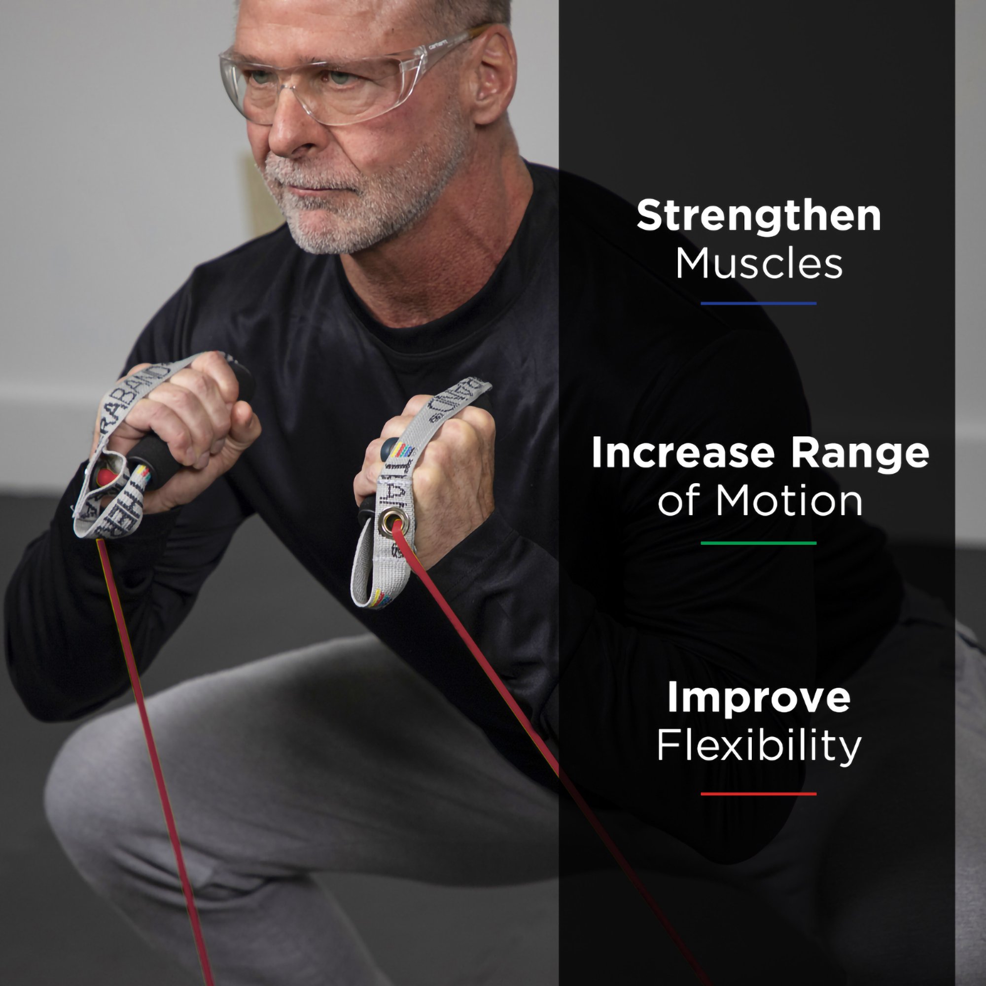 Performance Health 81184282 - TheraBand® Exercise Resistance Tubing, Red, 100 Foot Length, Medium Resistance - 1/Pack