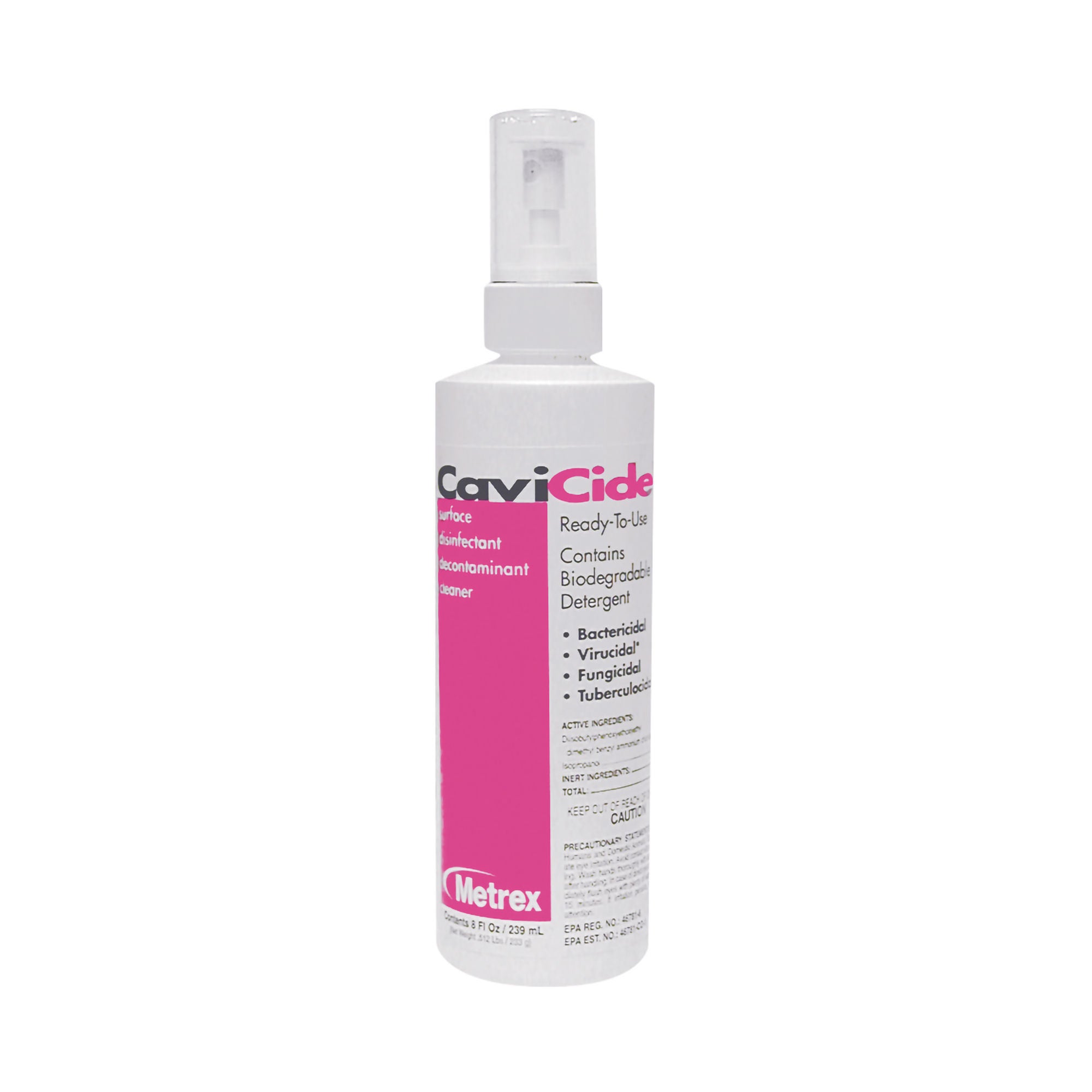 Metrex Research - 13-1008 Surface Disinfectant Cleaner CaviCide™ Alcohol Based Pump Spray Liquid 8 oz. Bottle Alcohol Scent NonSterile