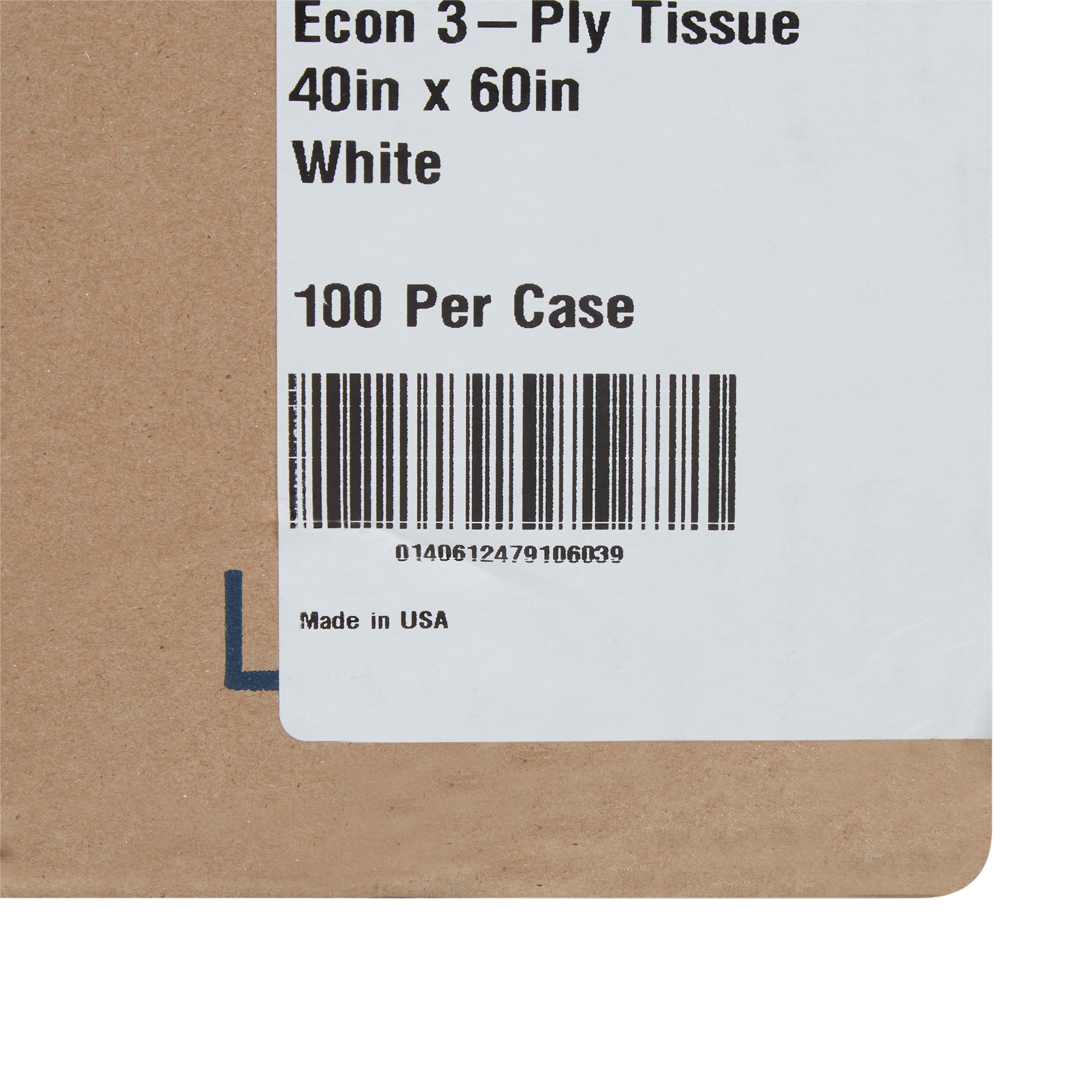 McKesson Brand 18-10836 - McKesson Nonsterile Physical Exam Drape, 40 x 60 Inch - 100/Case