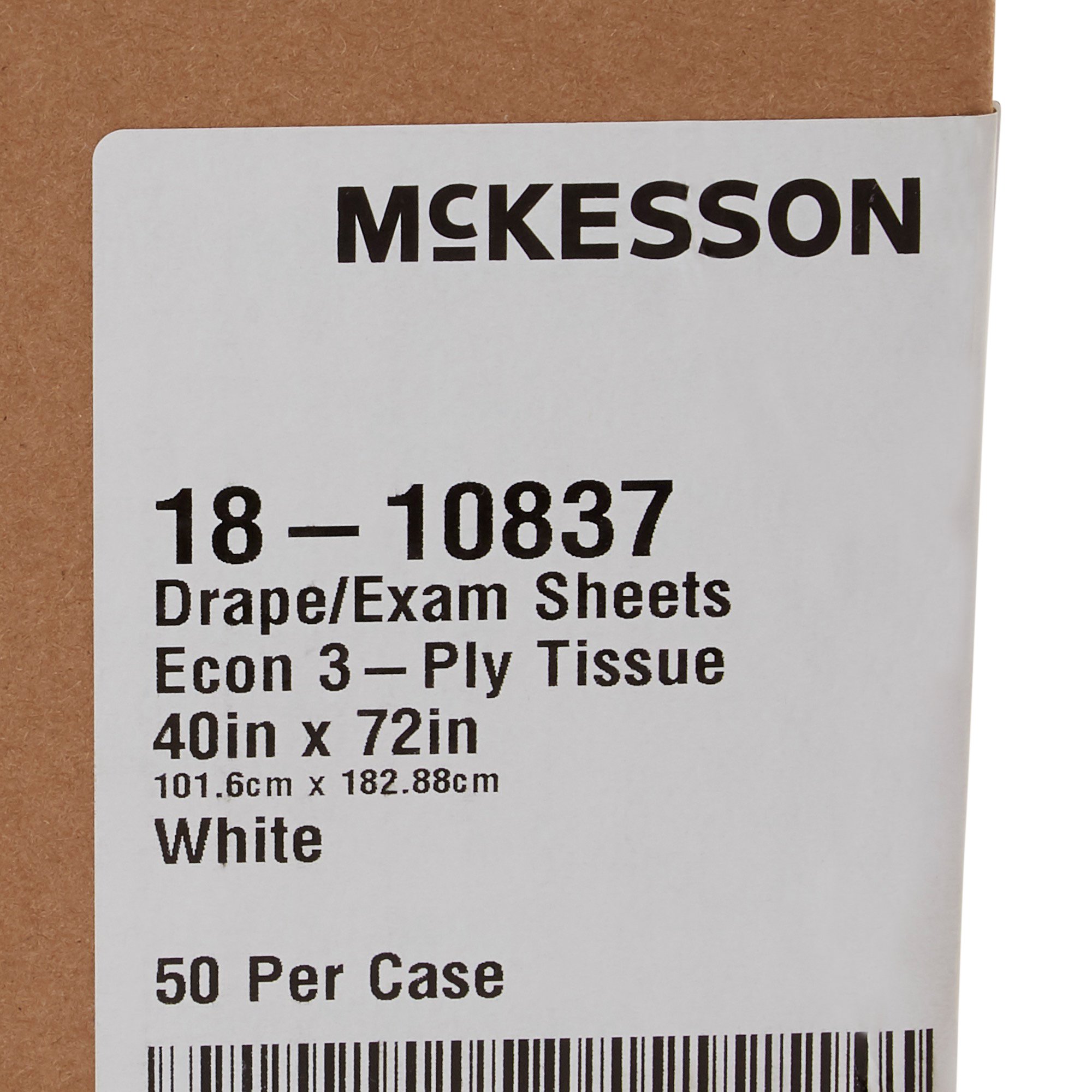 McKesson Brand - 18-10837 McKesson Sterile Physical Exam Drape