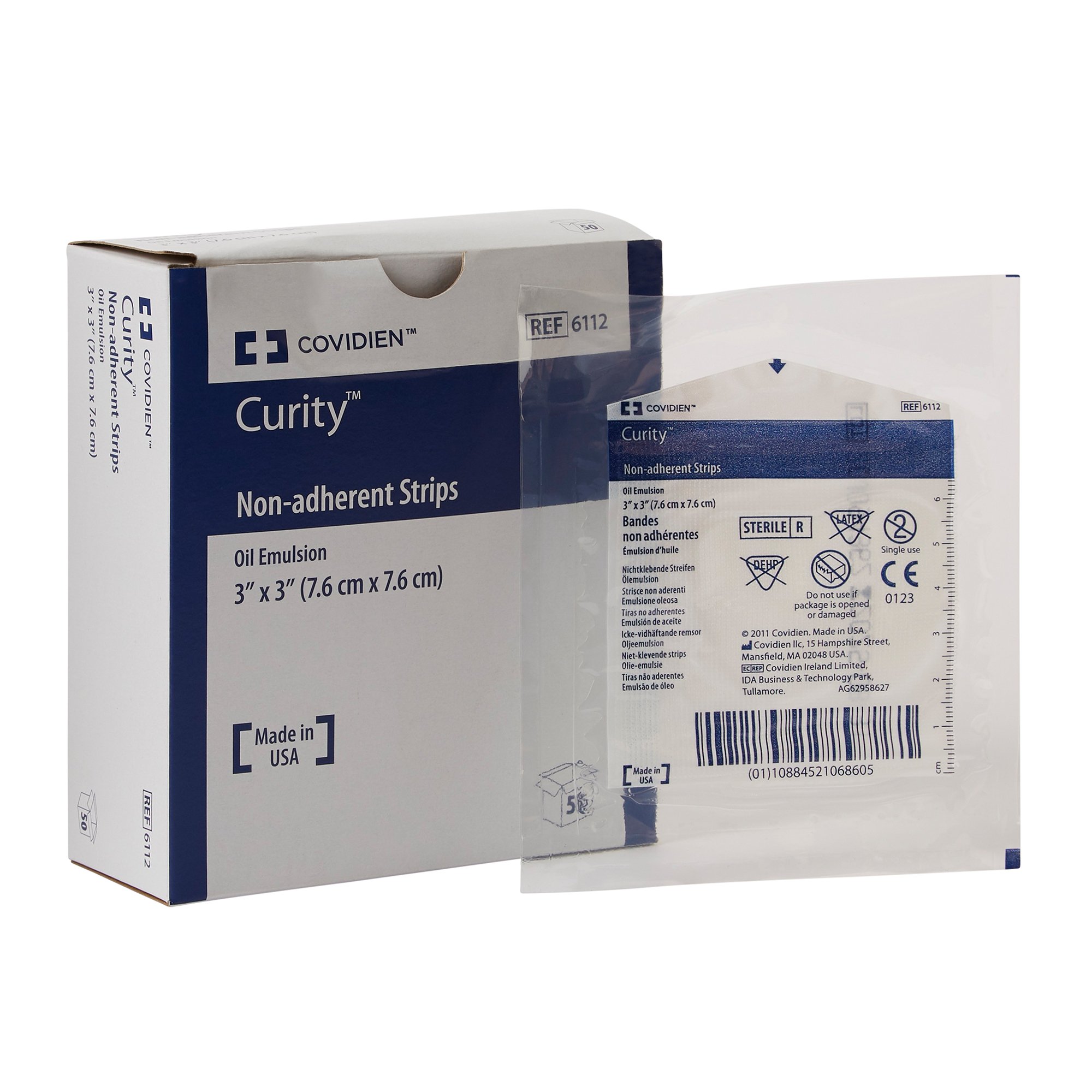 Cardinal - 6112 Curity™ Oil Emulsion Impregnated Dressing