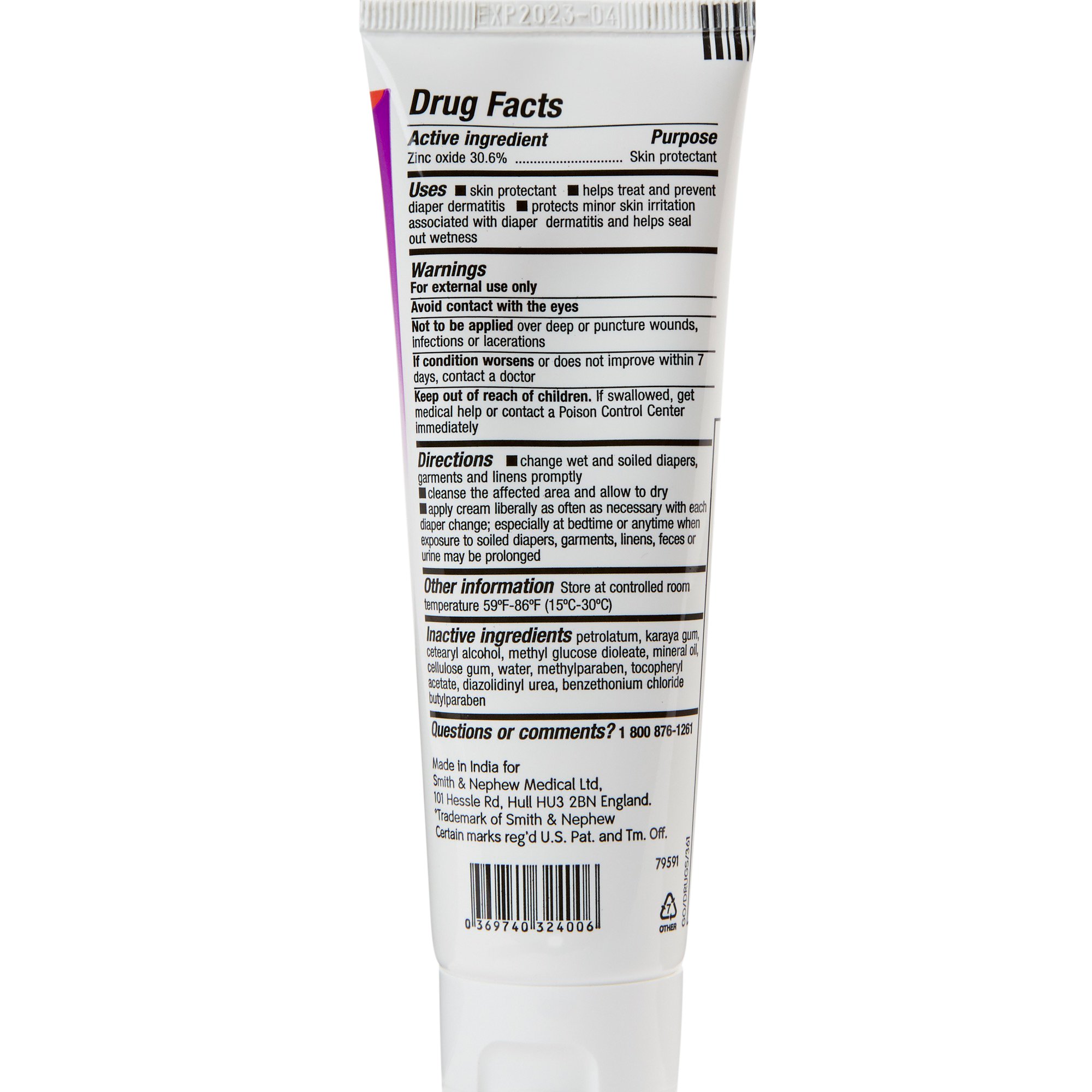 Smith & Nephew - 59432400 Secura™ Skin Protectant 3.25-ounce tube