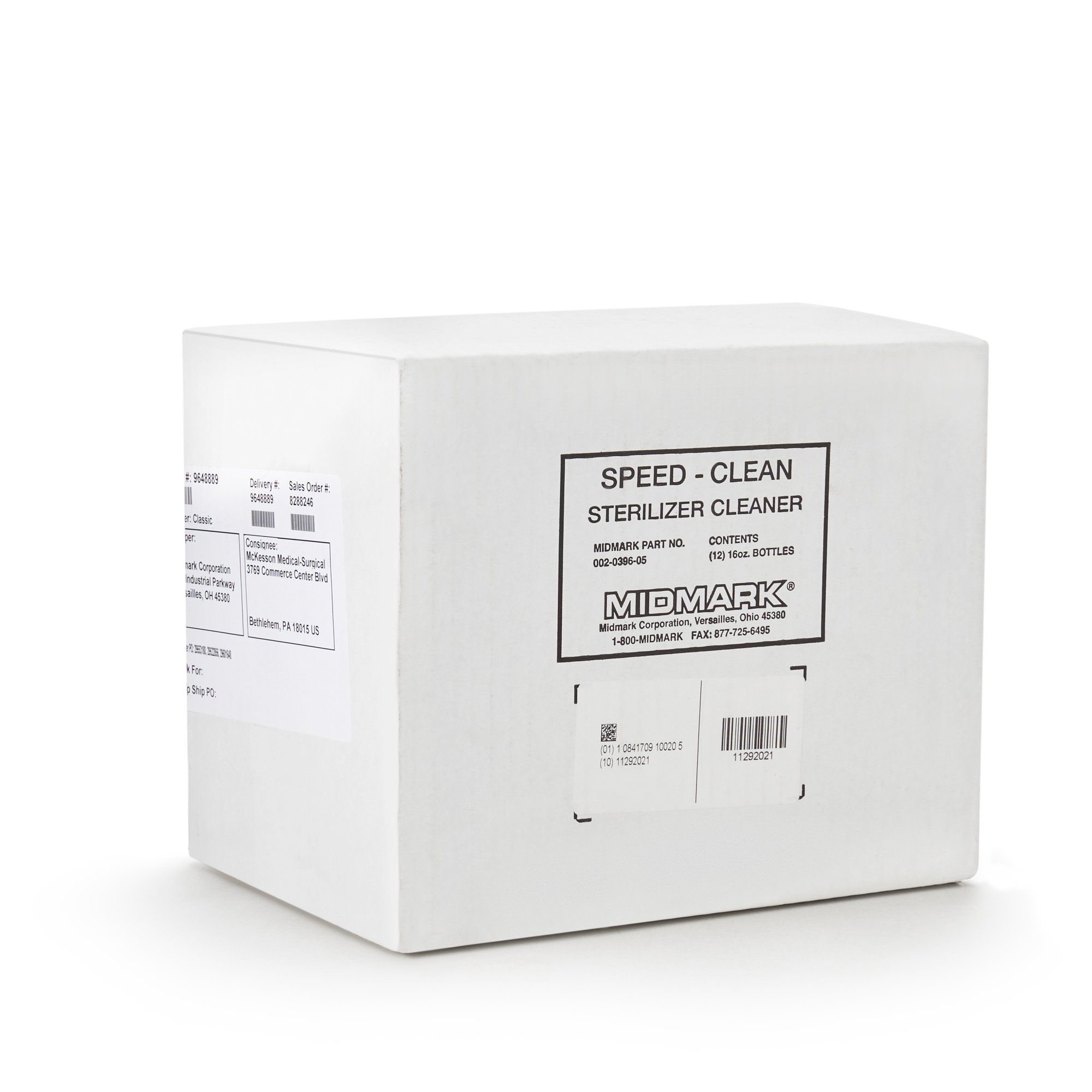 Midmark 002-0396-05 - Speed-Clean Autoclave Cleaner - 1/Each, 12/Case
