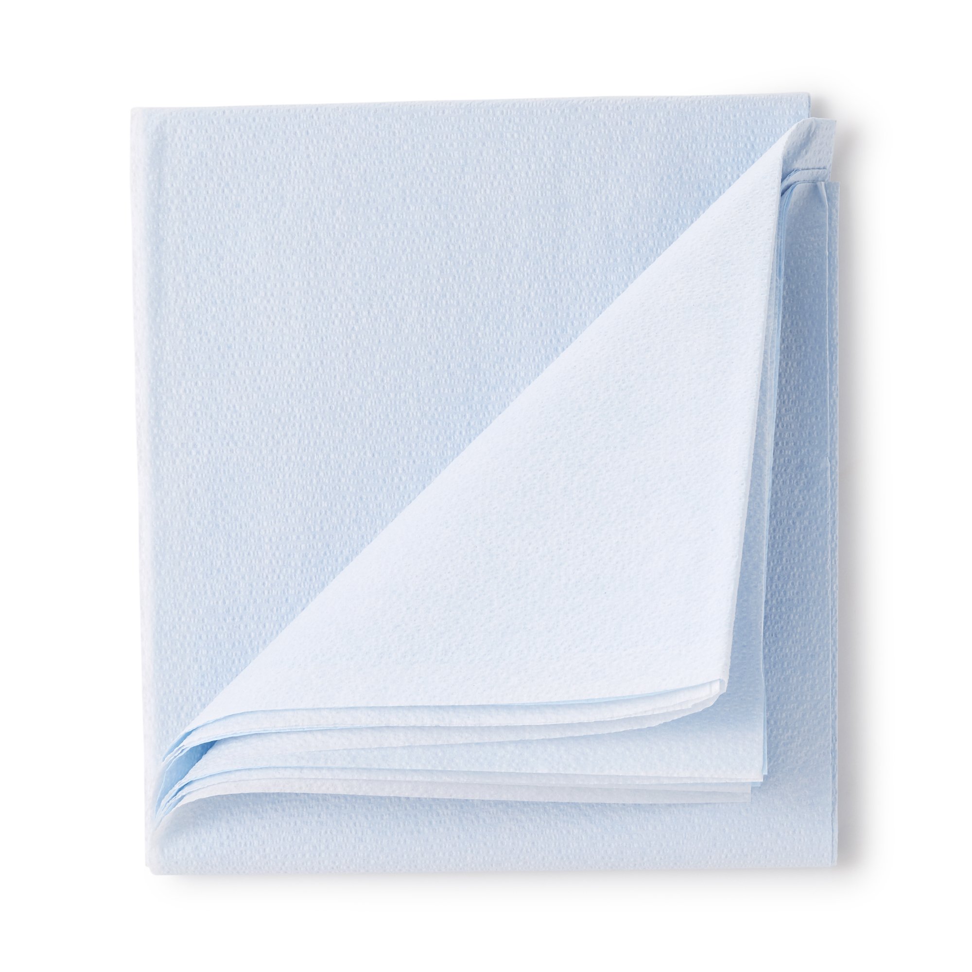 McKesson Brand 18-928 - McKesson Blue Flat Stretcher Sheet, 40 x 90 Inch - 50/Case